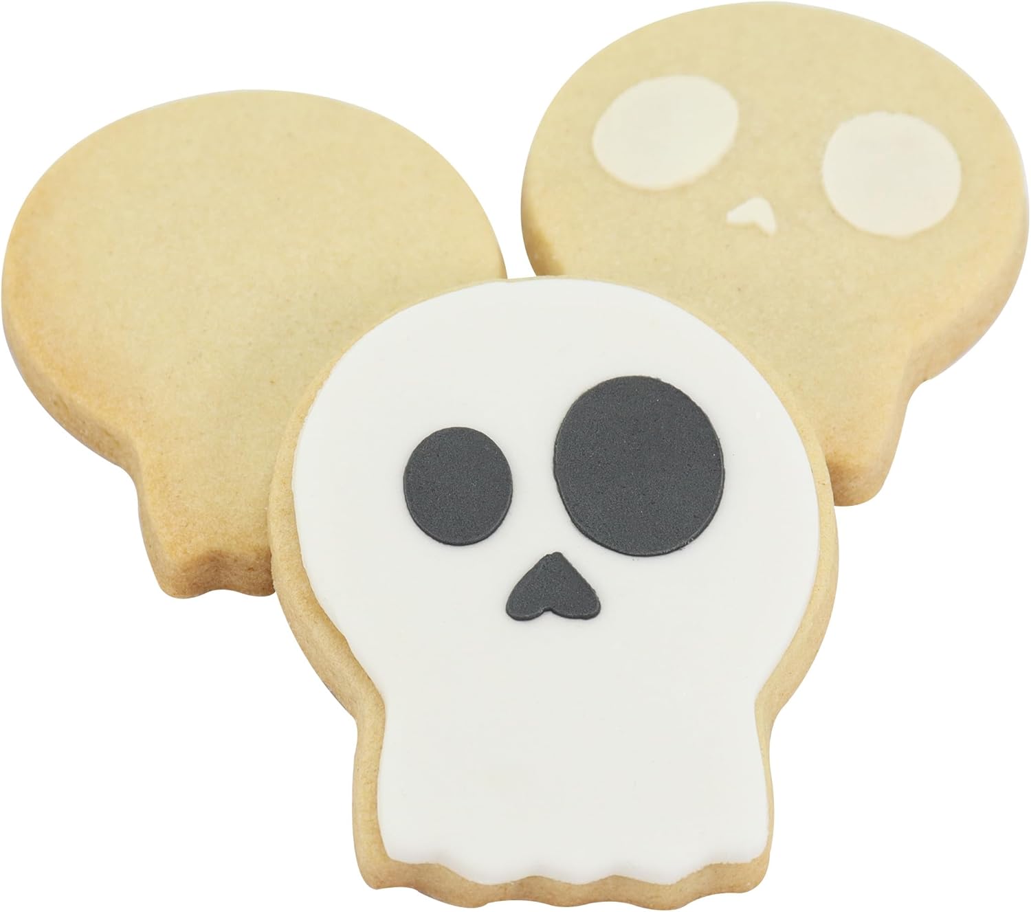 PME Halloween Skull Cookie Cutter Stencils 1