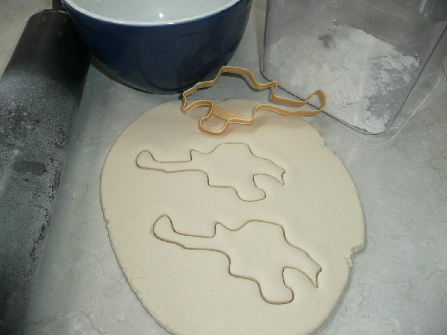 CEIBA USA Cookie Cutter - Puerto Rico Outline 475 x 275 x 0625 1