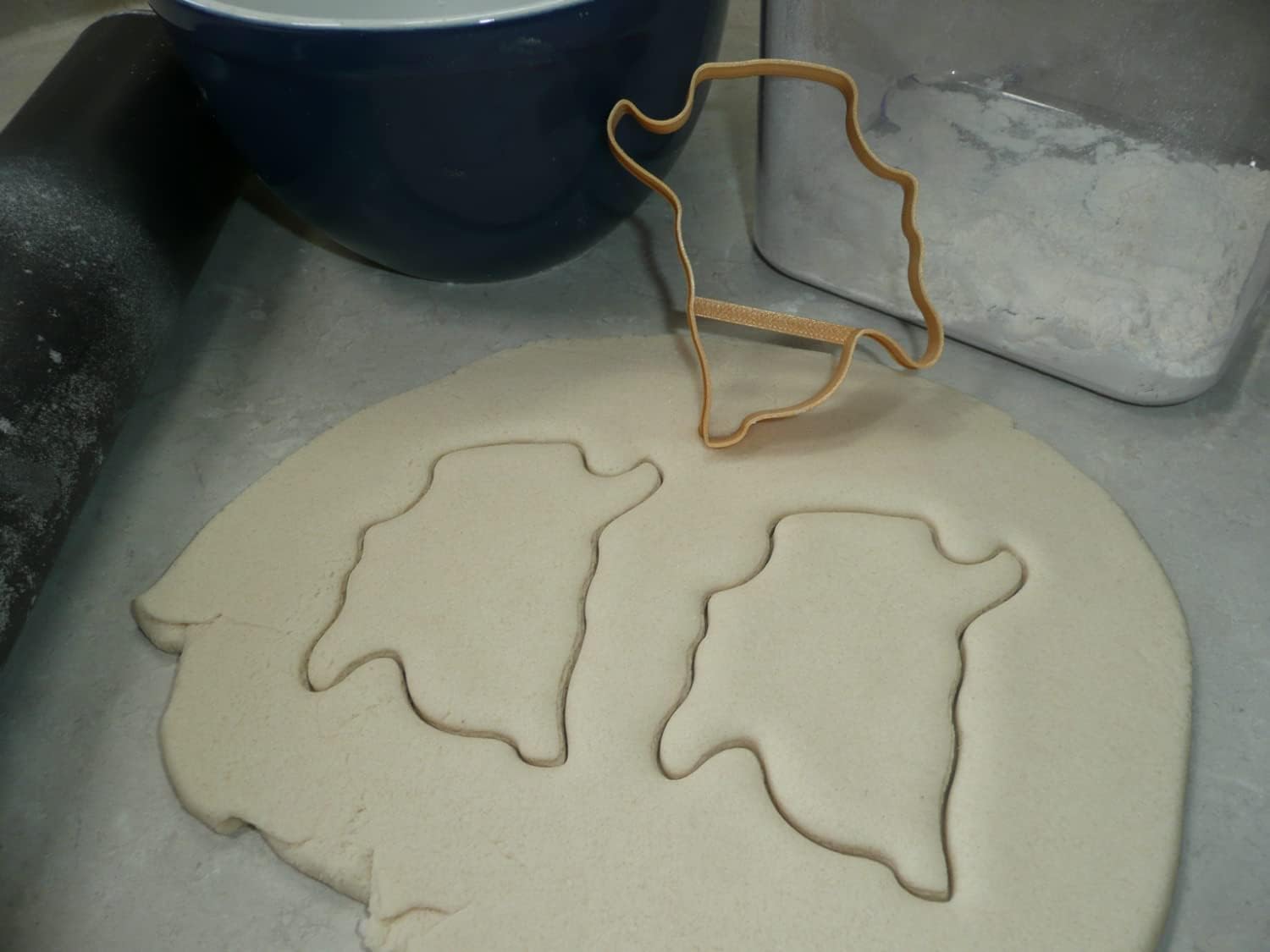HUMACAO PUERTO RICO MUNICIPALITY OUTLINE COOKIE CUTTER