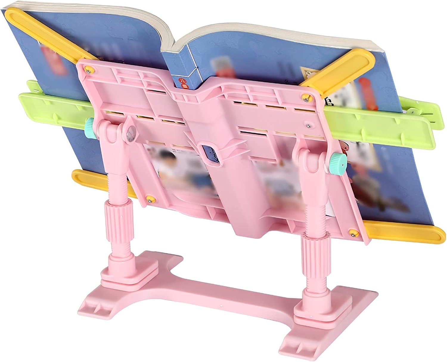 Yuidaaavzz Adjustable Book Stand for Reading and Writing