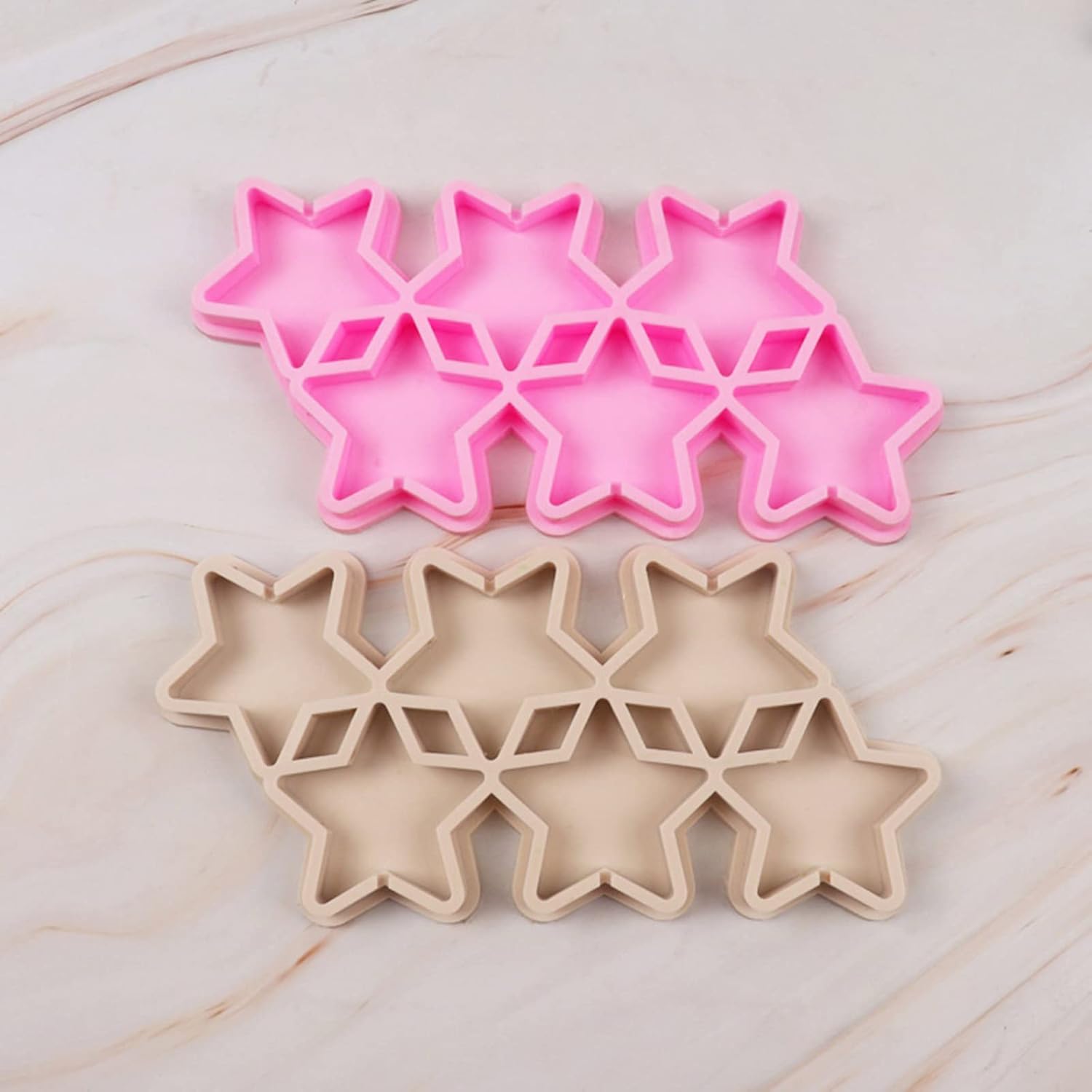 Junhcone Candy Sugar Craft Five-Pointed Star Baking Mold