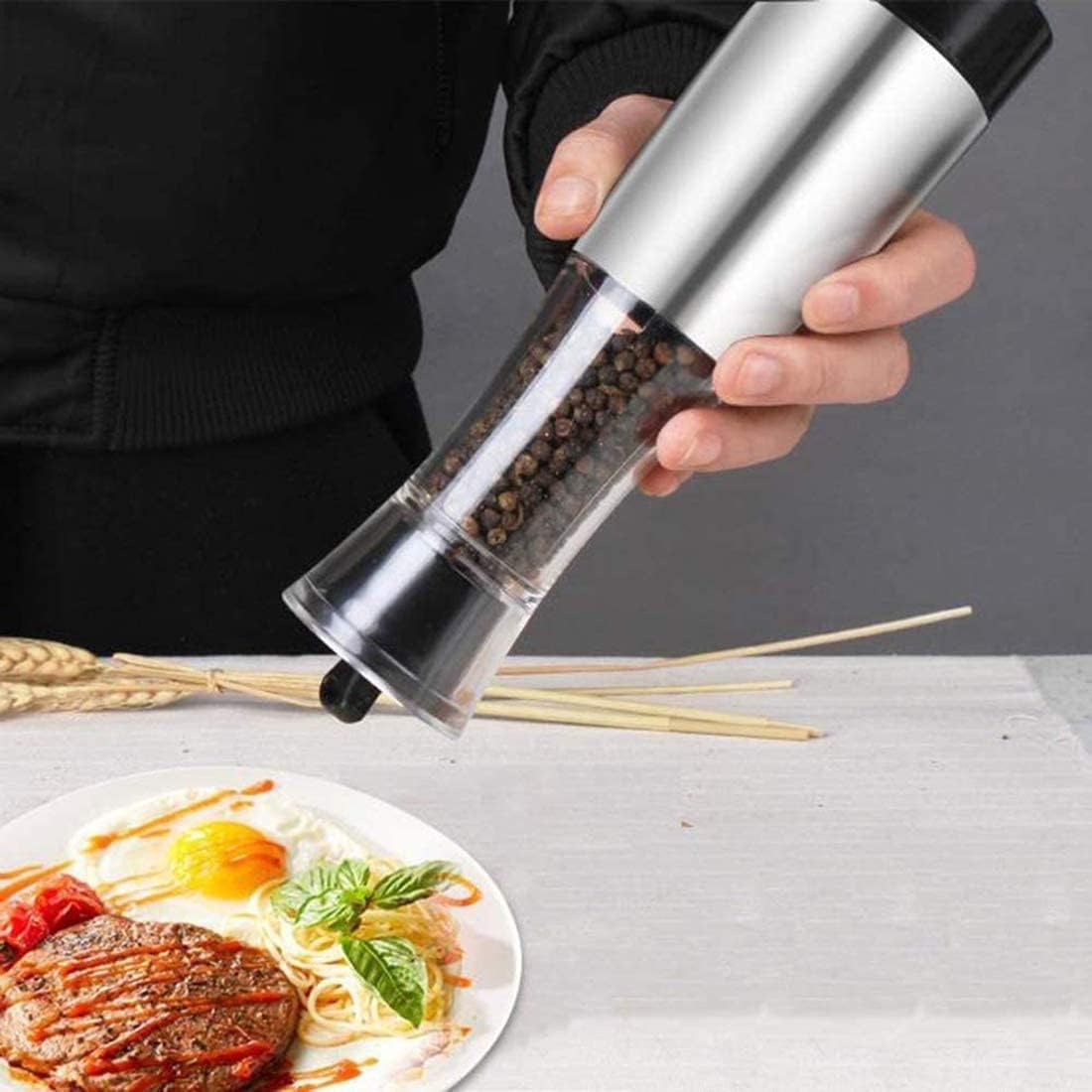 SEFAX Electric Salt and Pepper Grinder Set 1