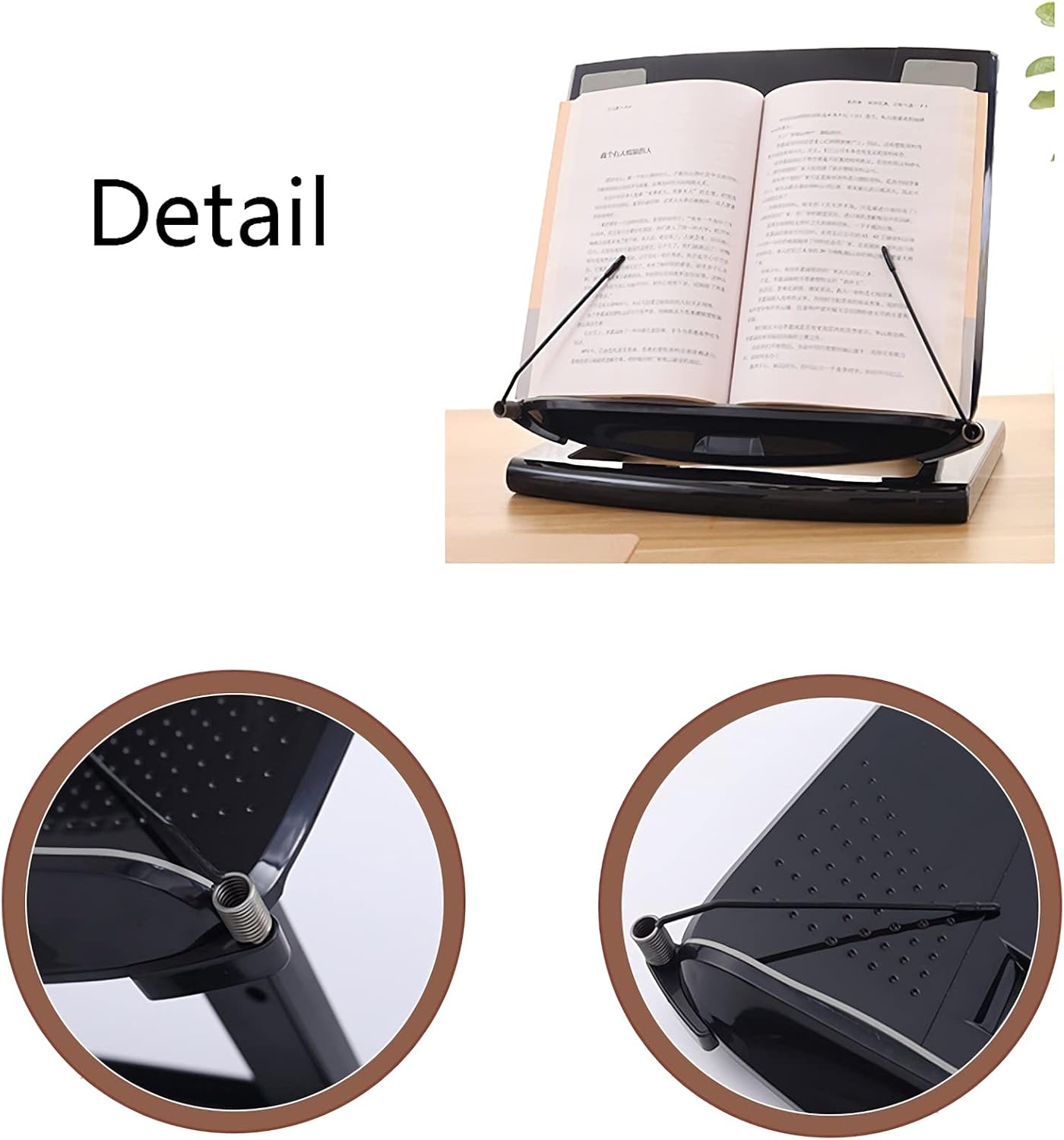 Yuidaaavzz Book Stand Holder for Reading