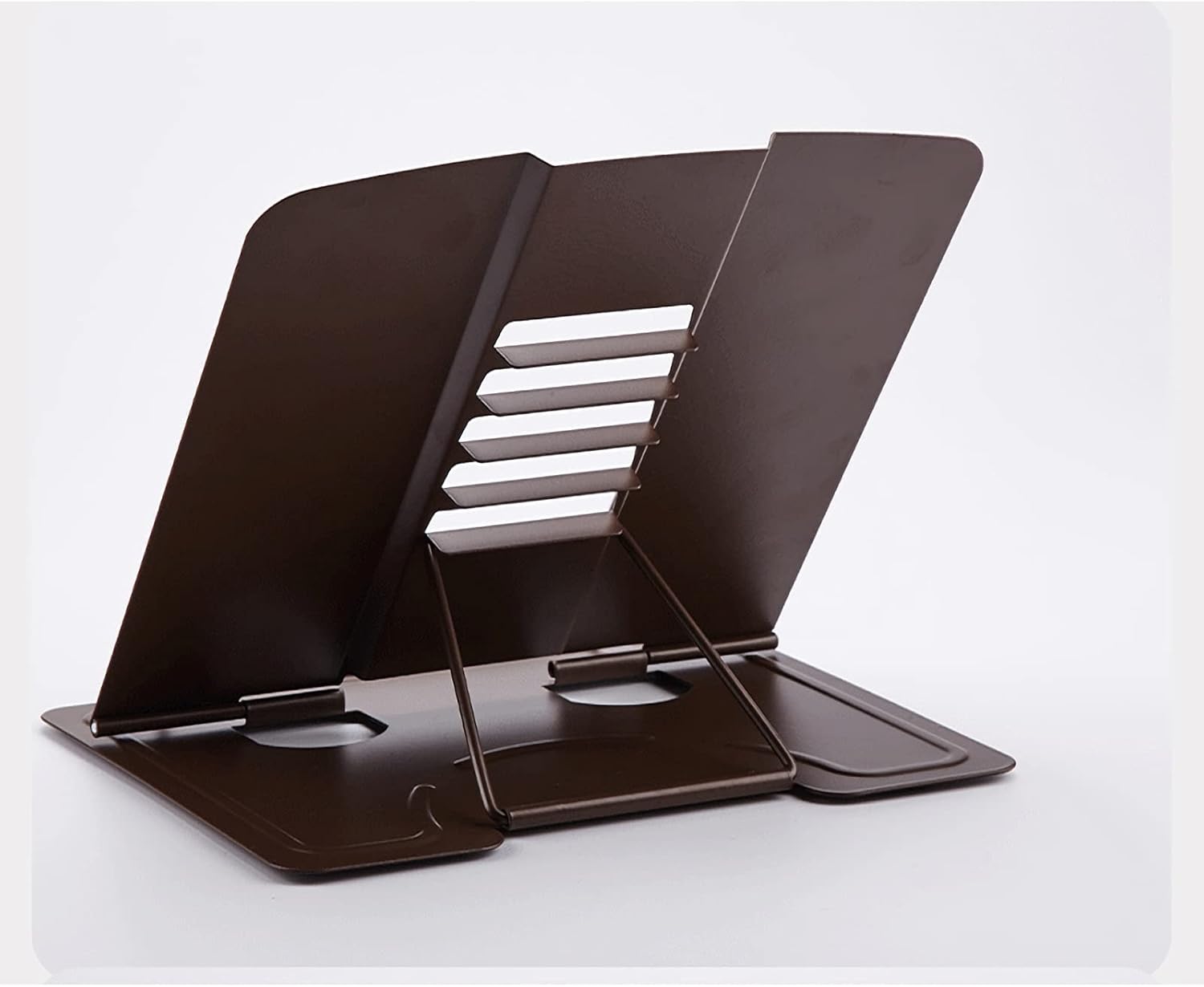 Yuidaaavzz Foldable Cookbook Stand for Kitchen and Office