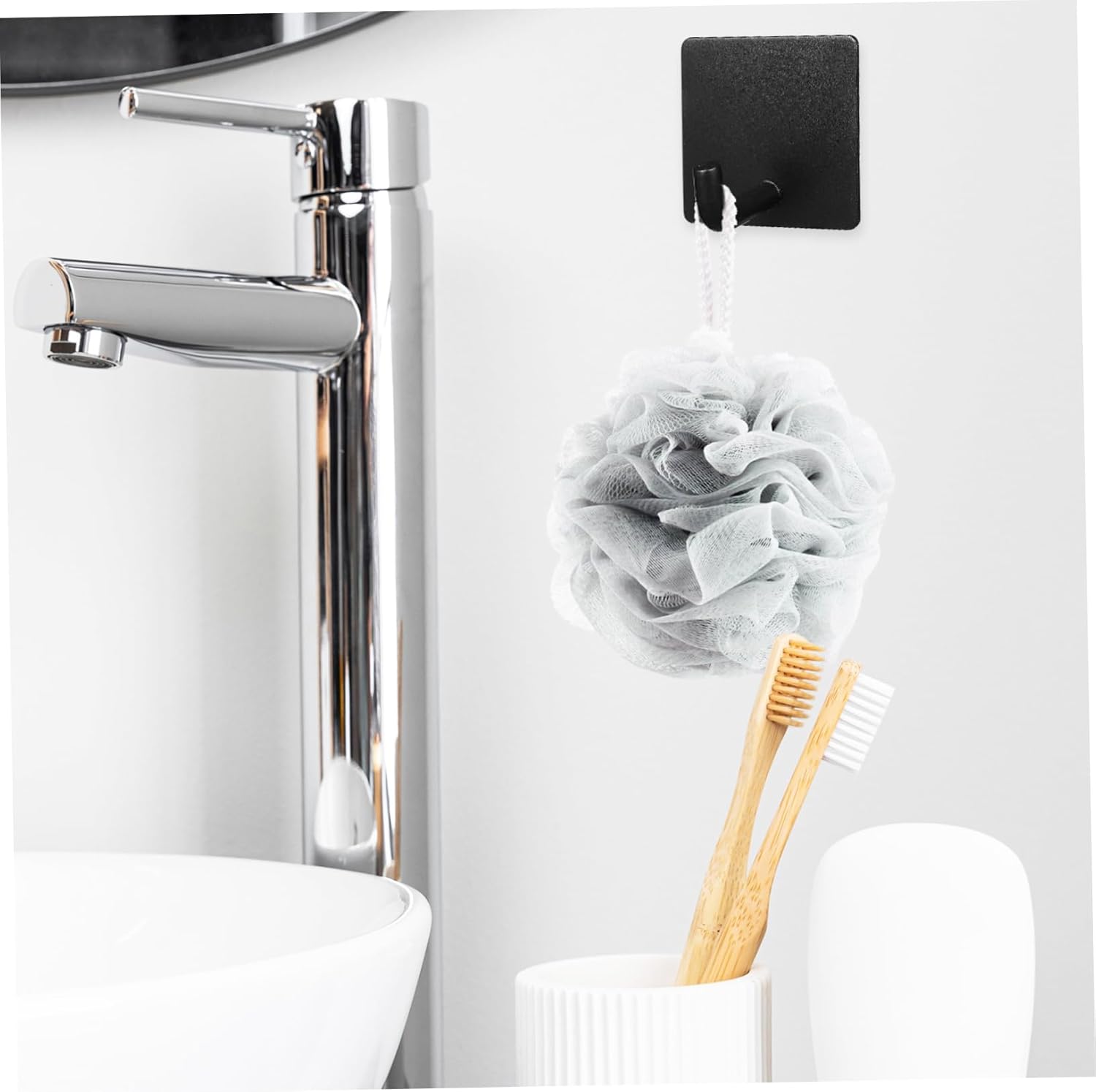 4Pcs Modern Wall Hooks for Towels Coats Hats