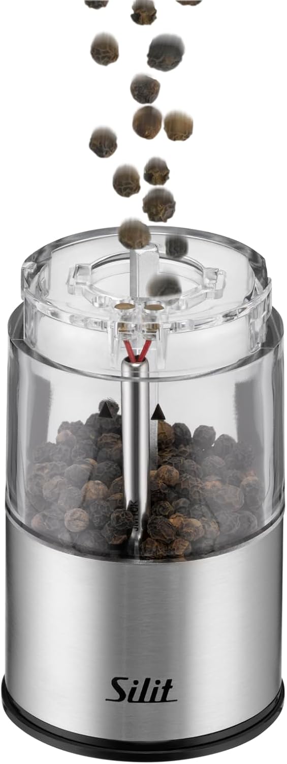 Silit Electric Mill Set of 2 - 23 cm Salt Pepper Mill