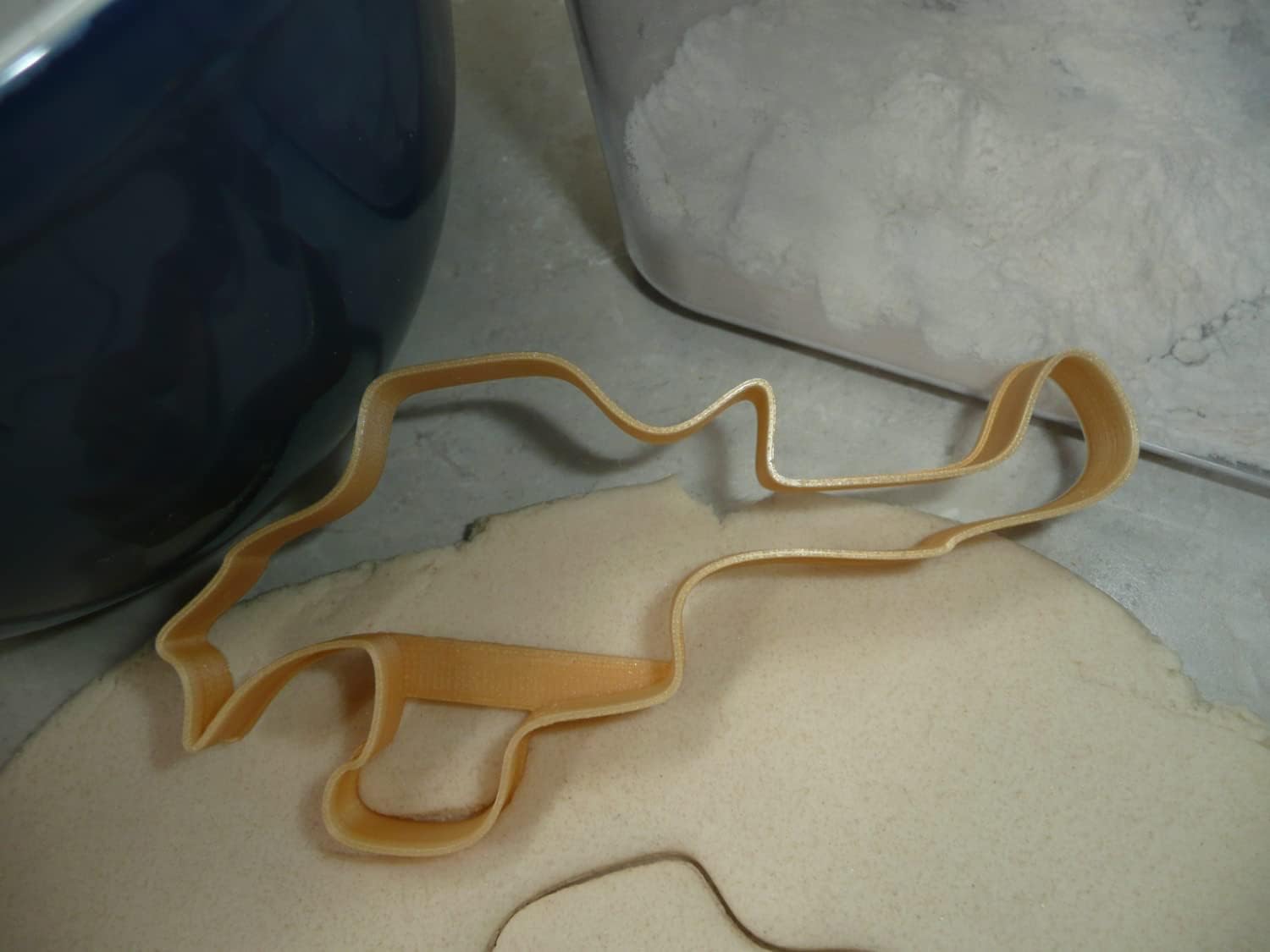 CEIBA USA Cookie Cutter - Puerto Rico Outline 475 x 275 x 0625 1