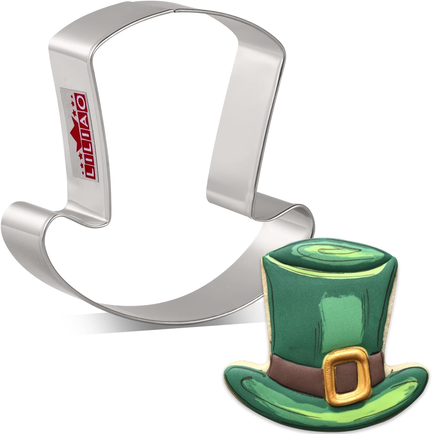 LILIAO Top Hat Cookie Cutter - 35 x 32 Inches - Stainless Steel 1