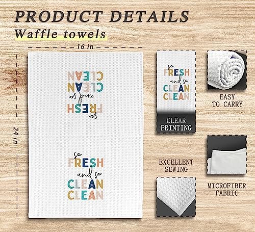 Dwept Boho Style Bath Towels 16x24 Inches for Kids