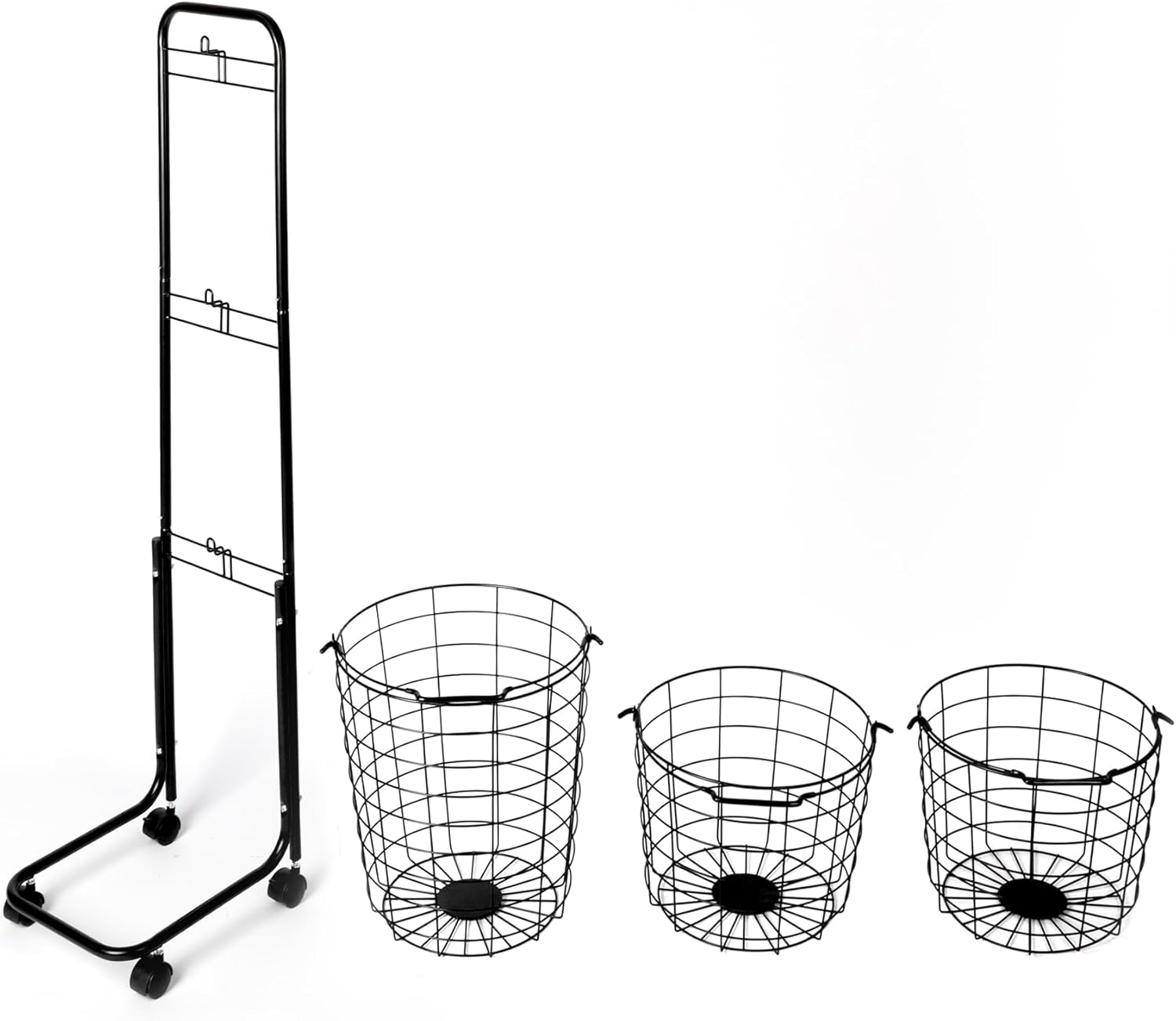 MYOYAY 3-Tier Laundry Cart on Wheels