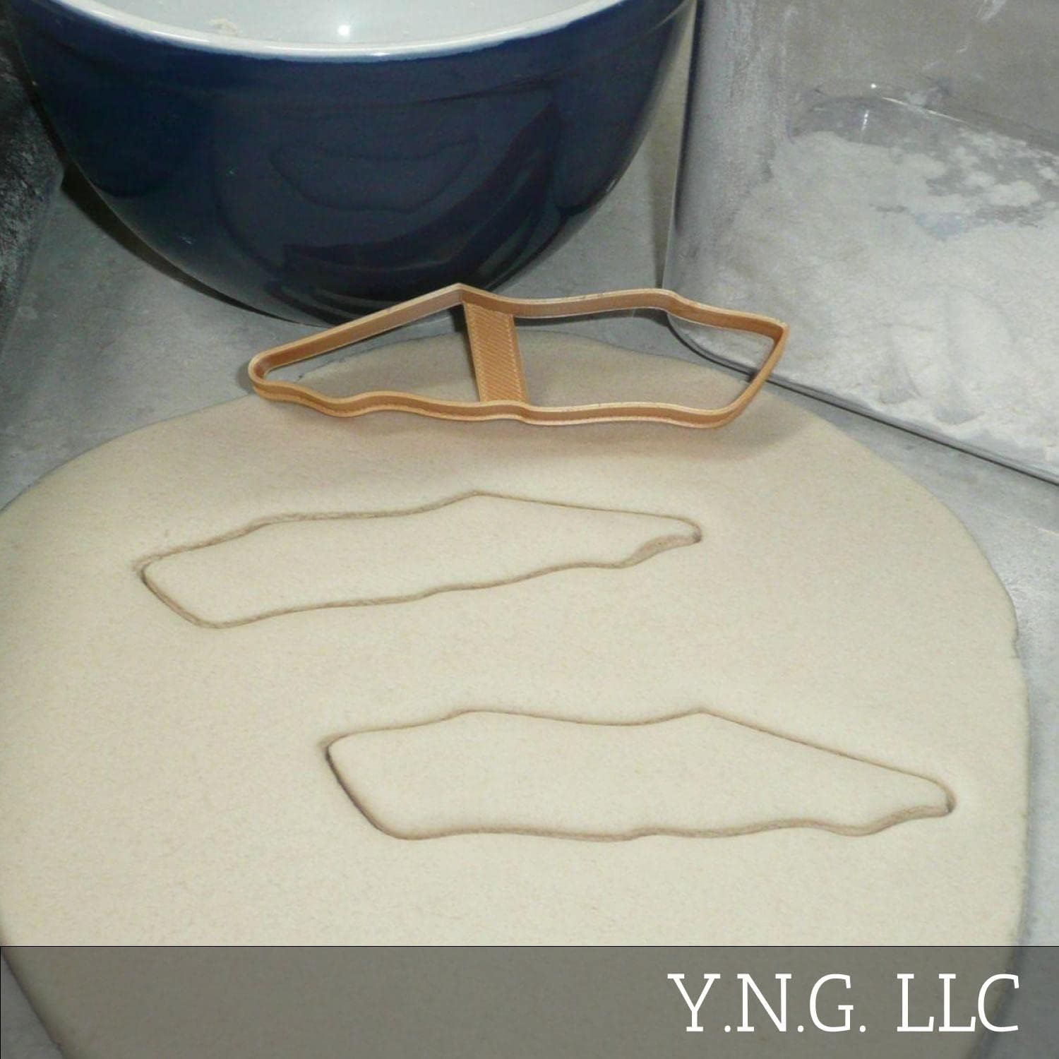 VIEQUES PUERTO RICO MUNICIPALITY OUTLINE COOKIE CUTTER MADE IN USA