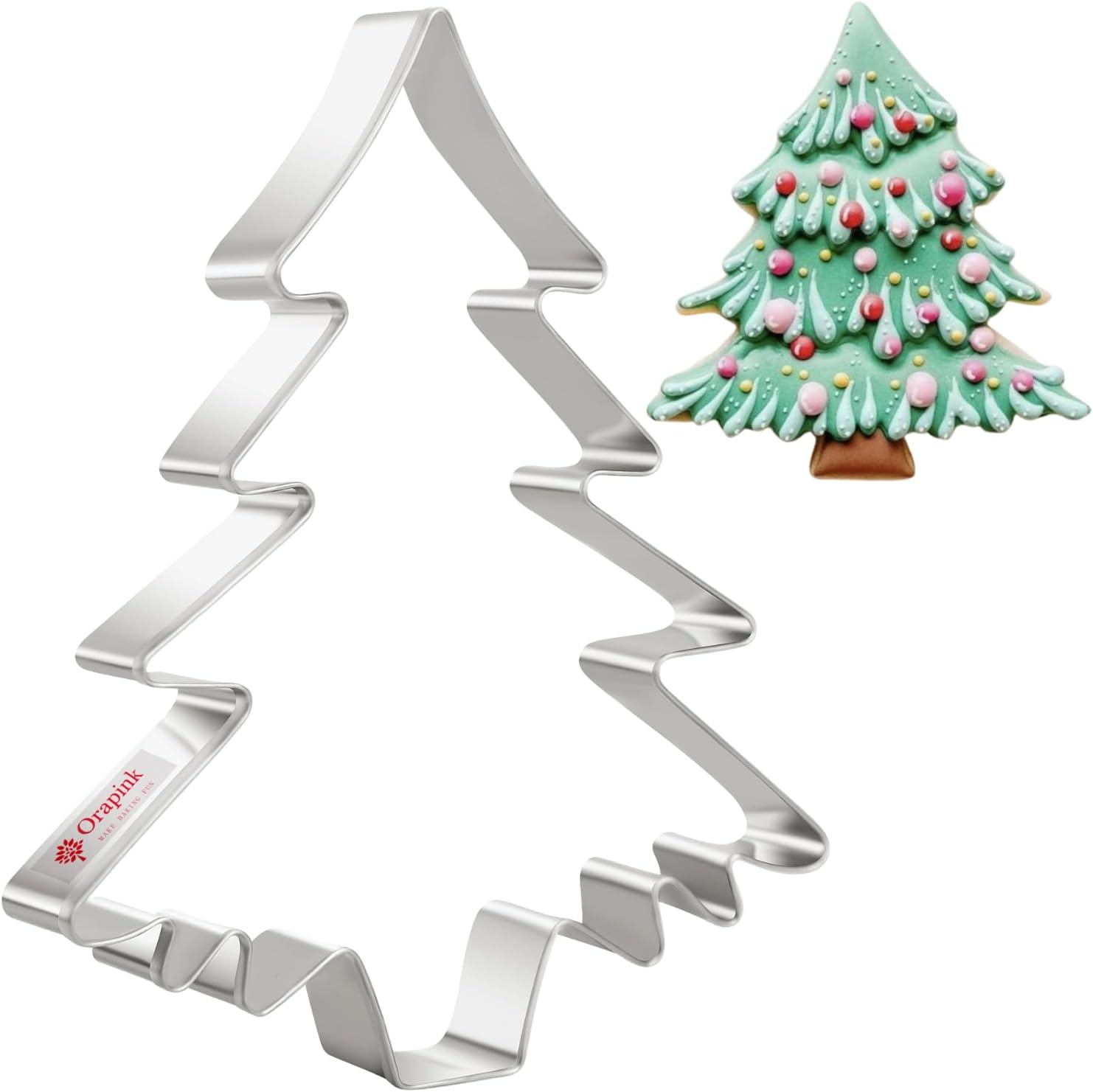Orapink Large 5 Inch Christmas Tree Cookie Cutter
