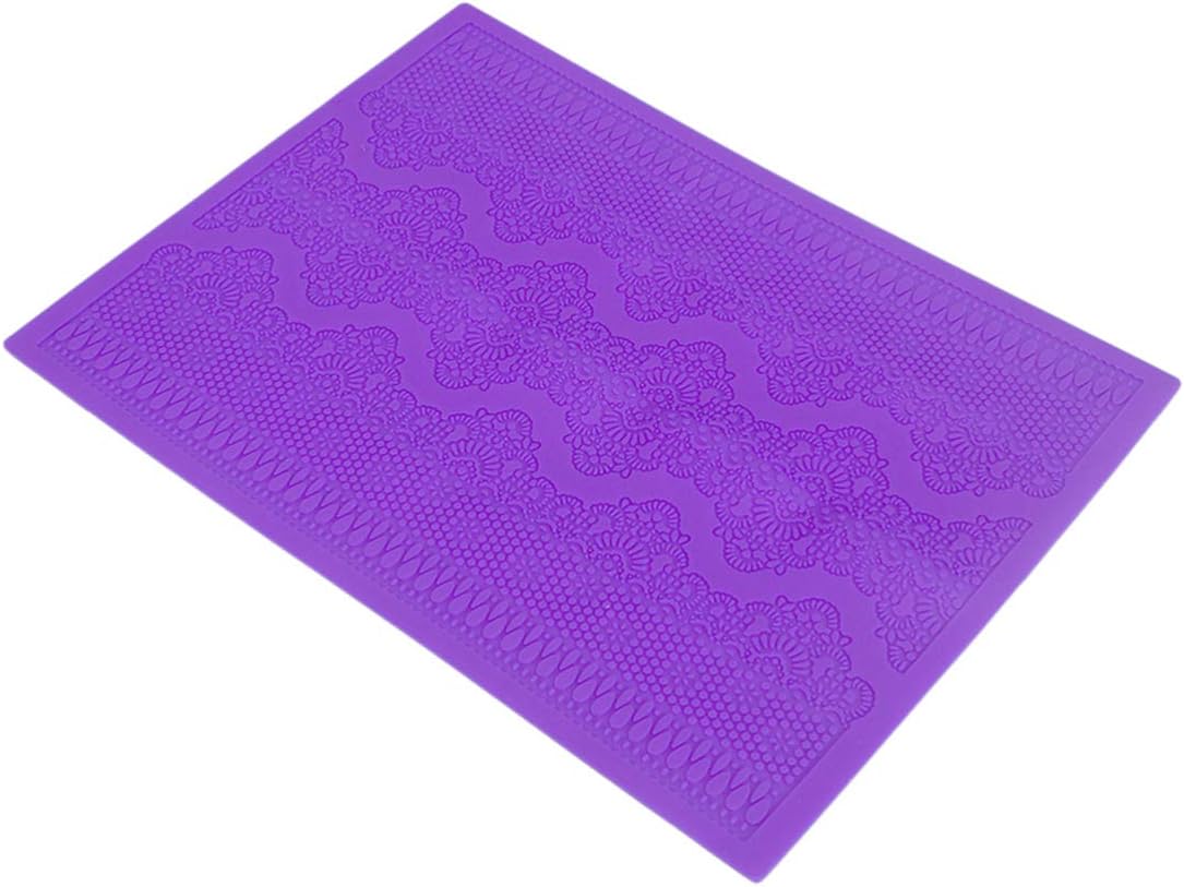 Kichvoe Silicone Lace Mould for Cake Decorating