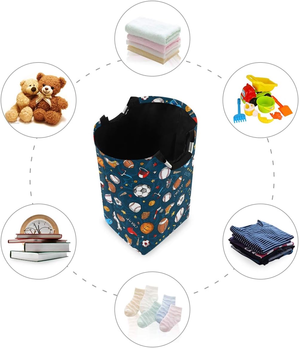 MOYYO Large Foldable Laundry Basket with Handles