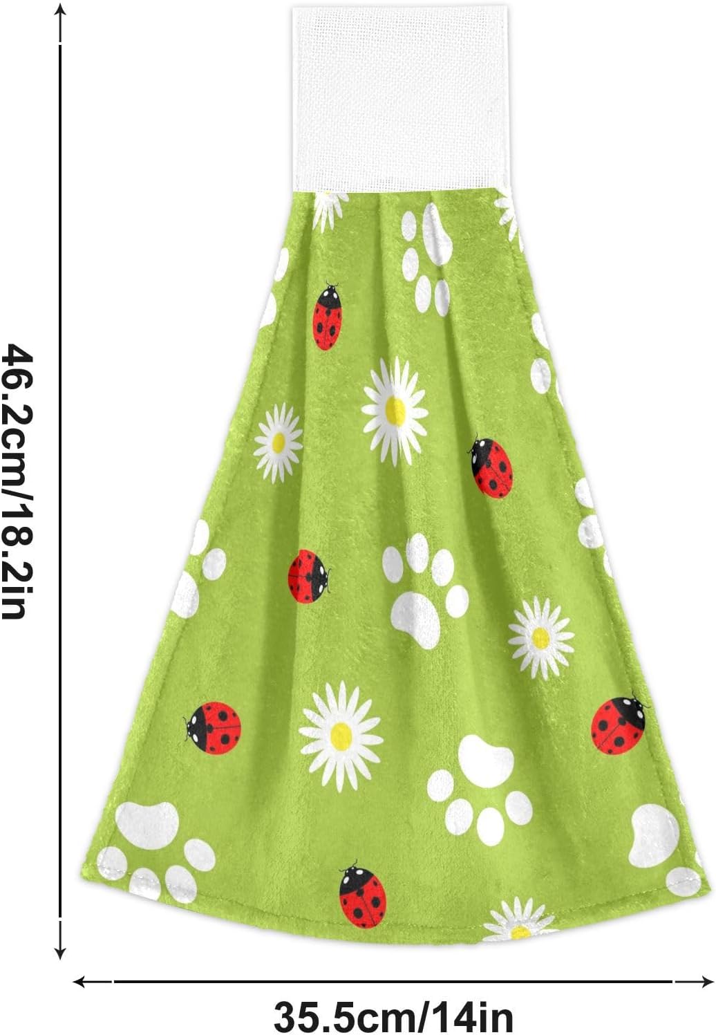 OTVEE Paws and Ladybirds Kitchen Towels 2 Piece