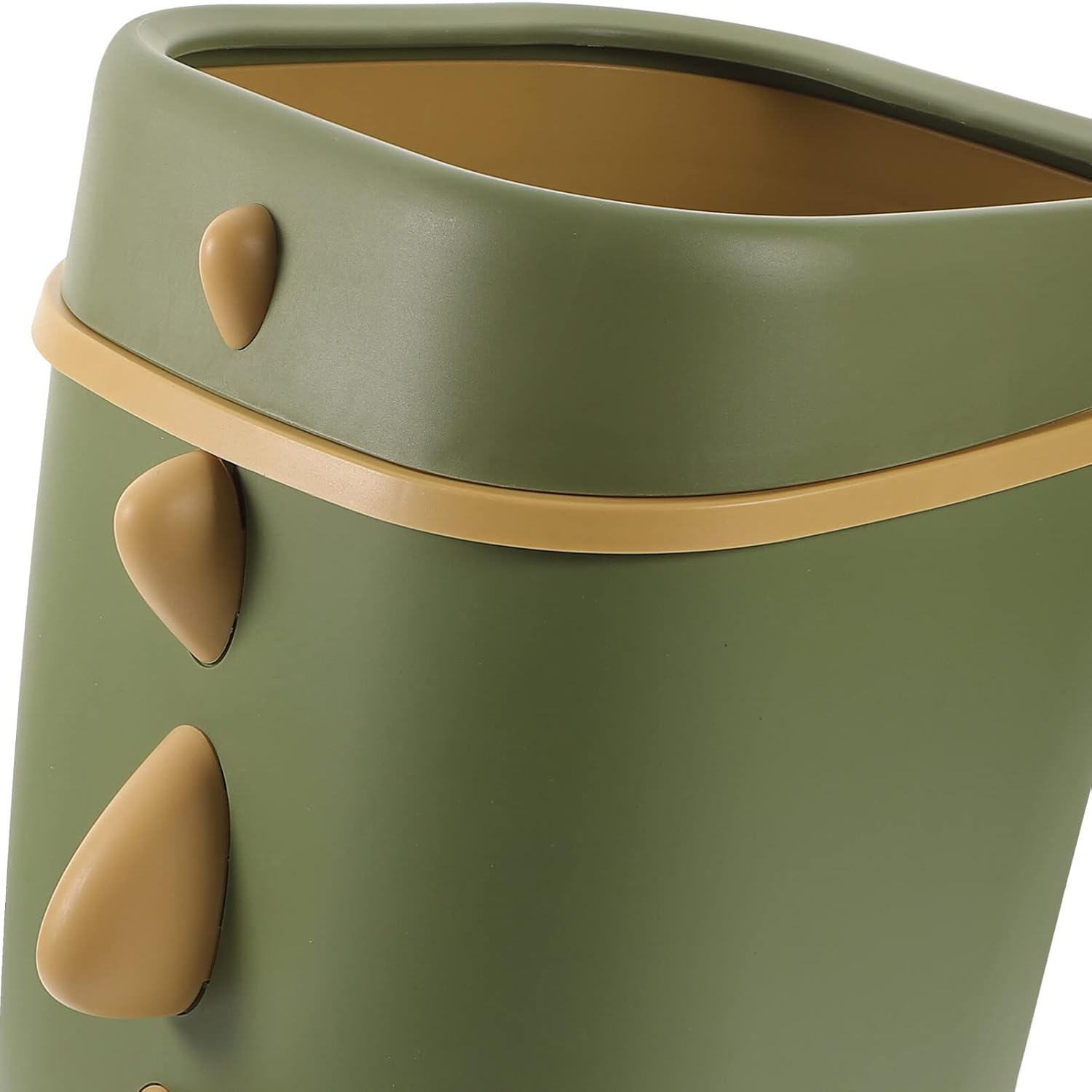 IMIKEYA Dino Trash Can for Home Office Kitchen