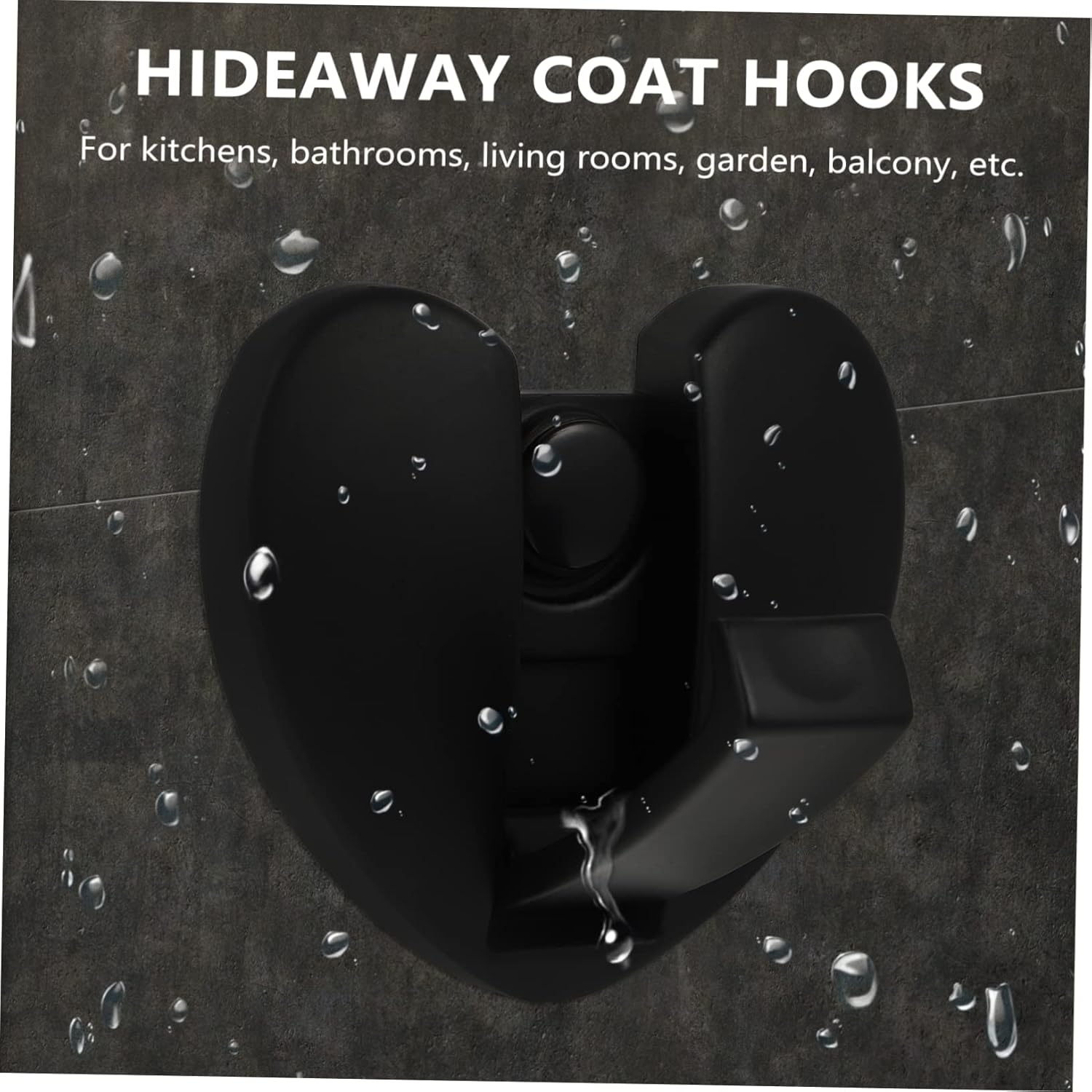 MAGICLULU Gold Heart Shape Wall Mounted Coat Hooks