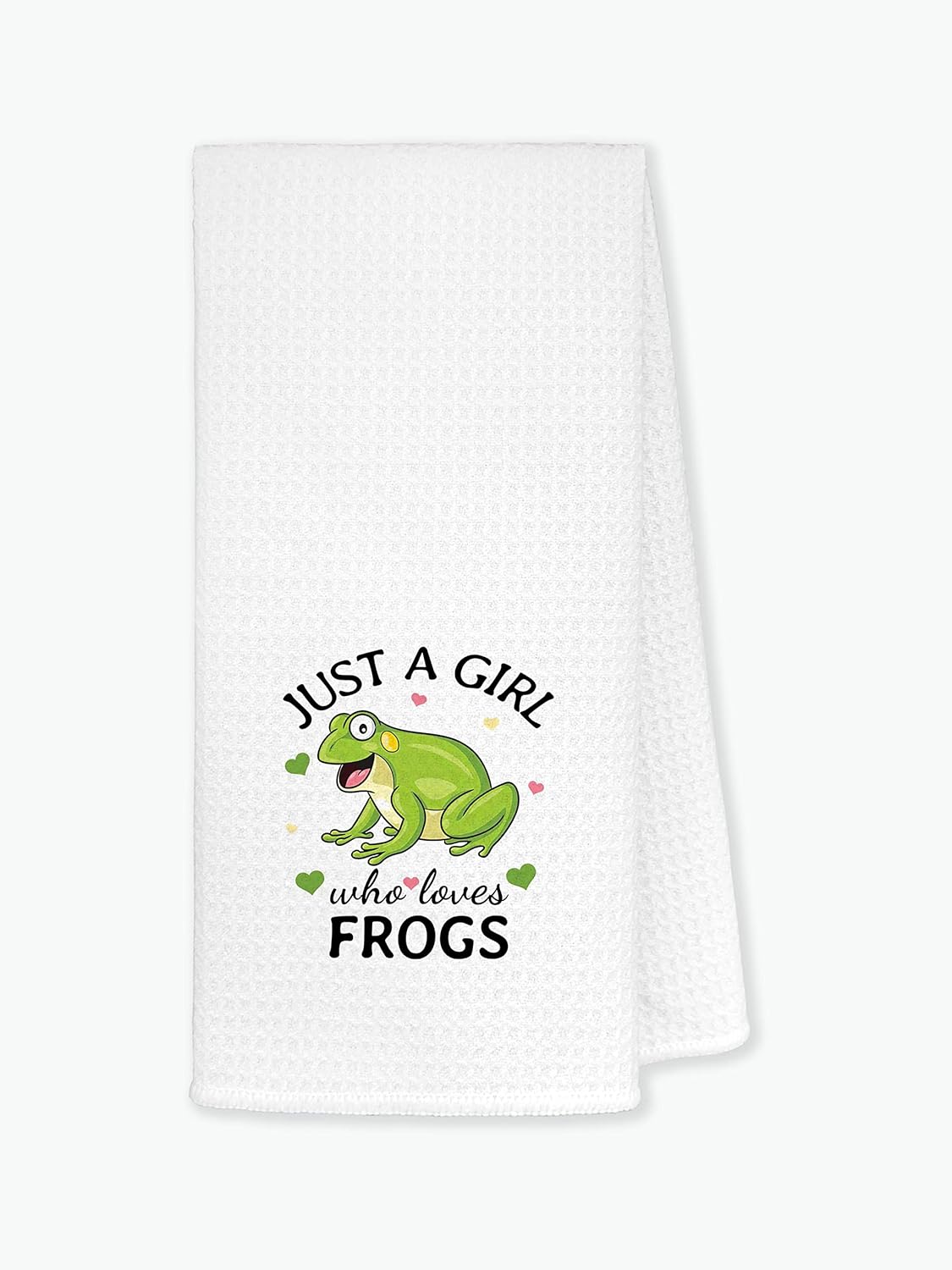Cute Green Frog Kitchen Towels 24x16 for Home Kitchen Use