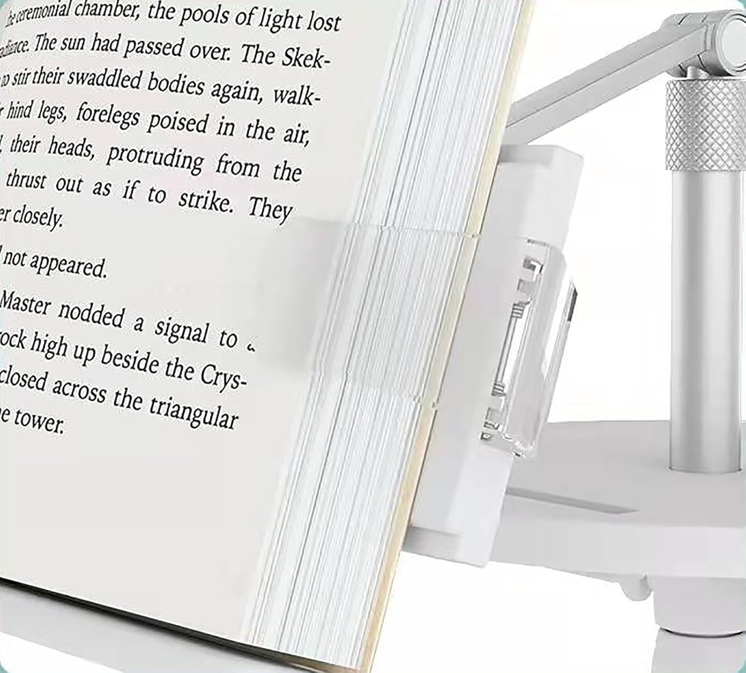 Adjustable Floor Stand for Books and Tablets 1