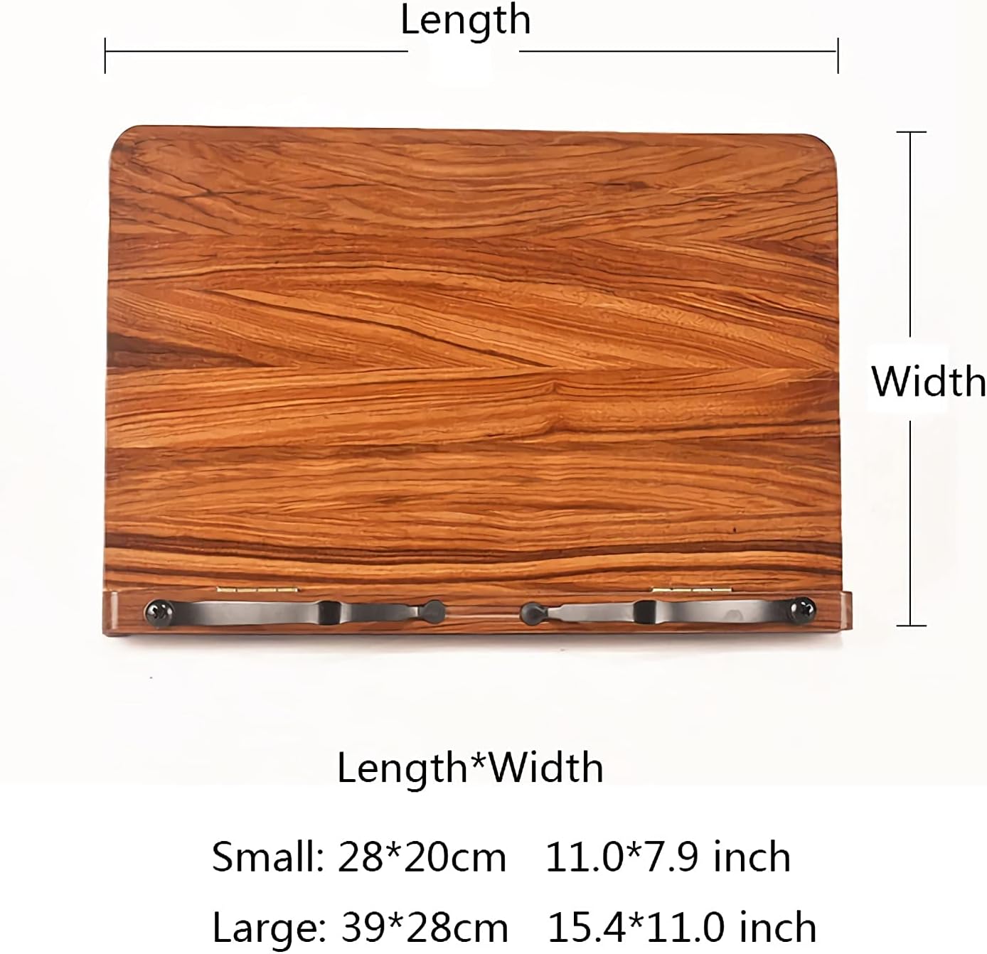 Yuidaaavzz Adjustable Book Stand for Kitchen Office Use