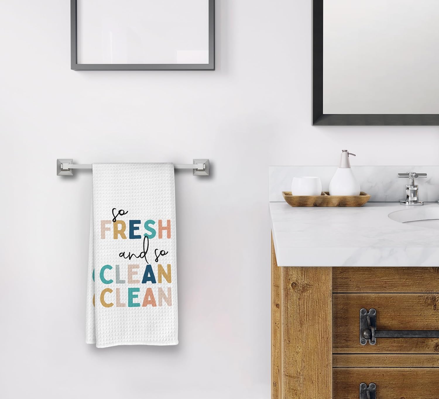 Dwept Boho Style Bath Towels 16x24 Inches for Kids