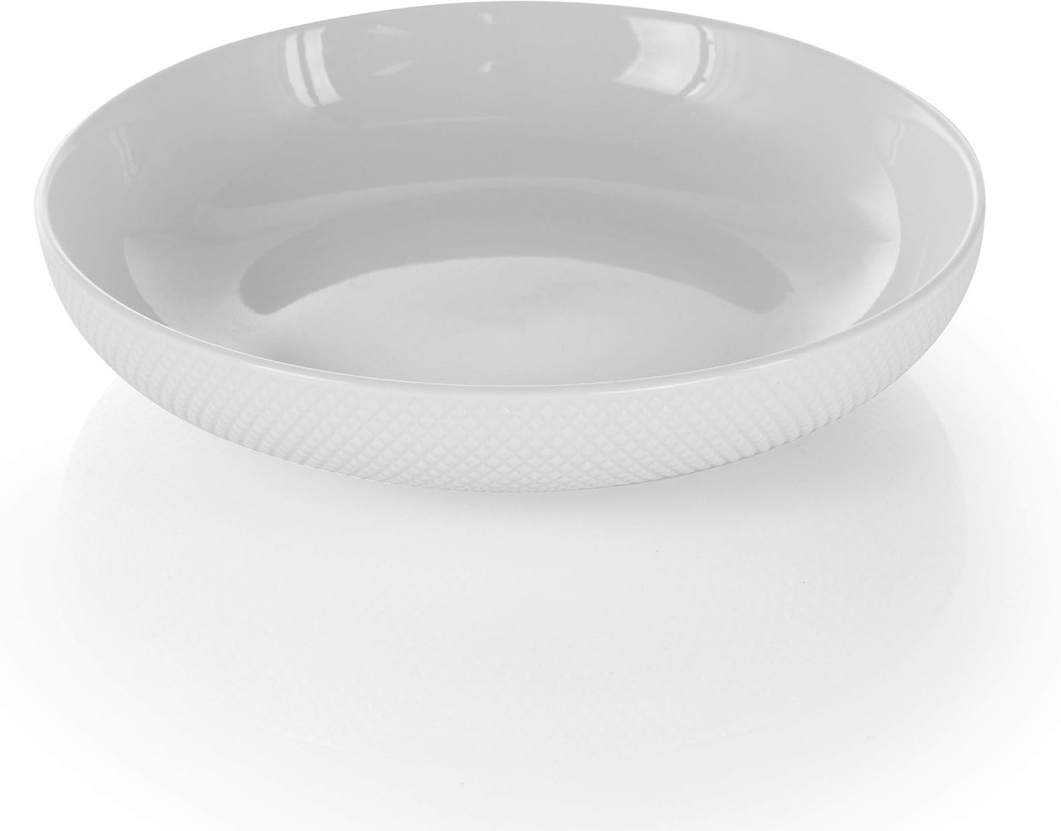 Elama White Porcelain Dinnerware Set 18 Piece