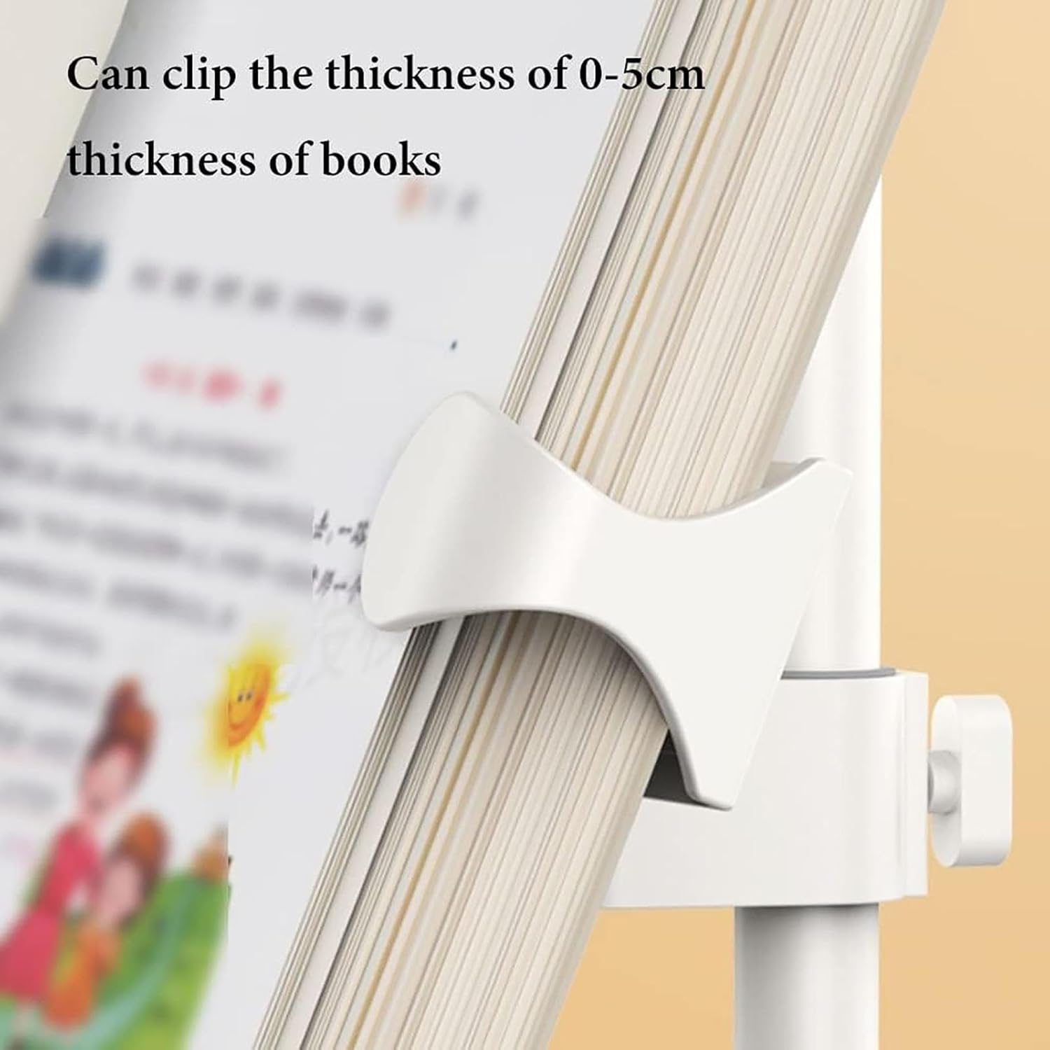 Yuidaaavzz Book Stand with USB Light Adjustable for Reading Writing