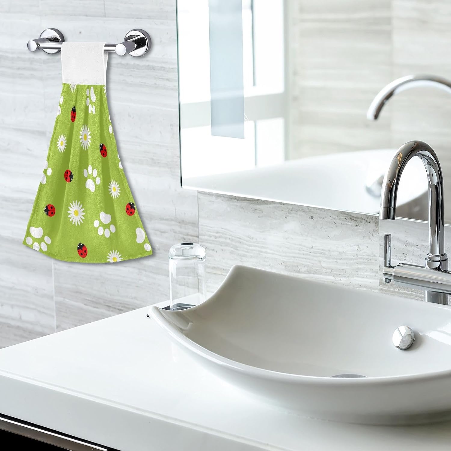 OTVEE Paws and Ladybirds Kitchen Towels 2 Piece