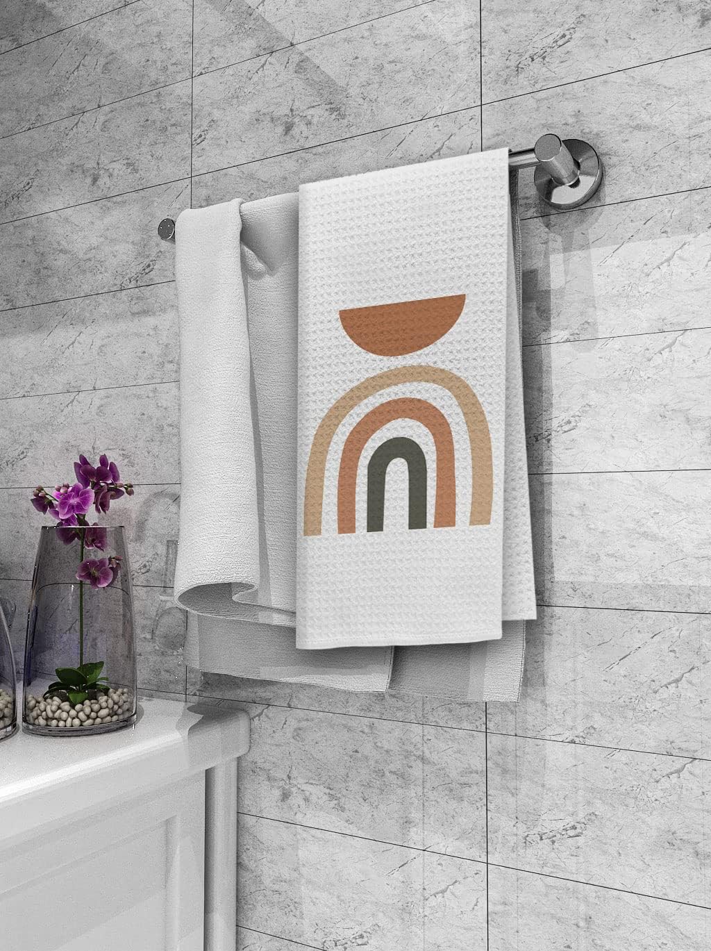 Dibor Boho Rainbow Kitchen Towels Set