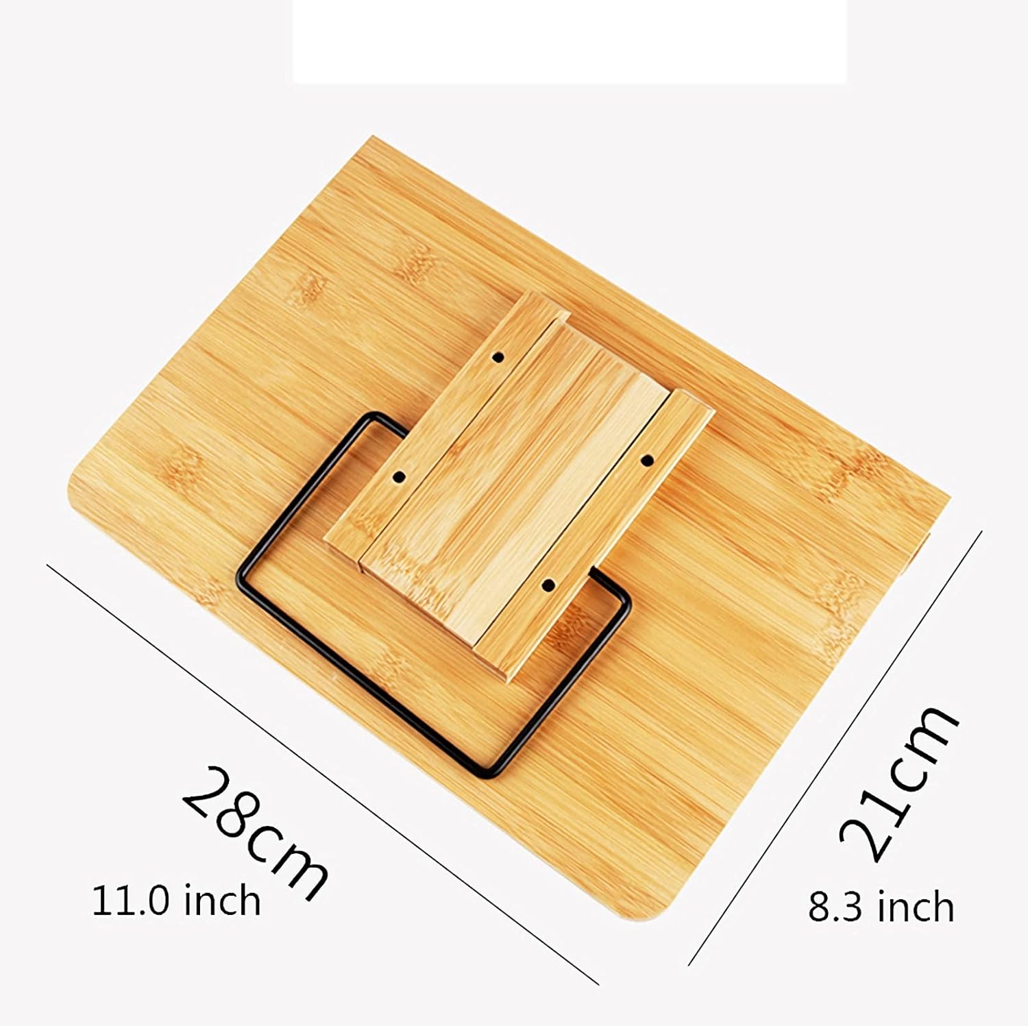 Yuidaaavzz Foldable Book Stand with Adjustable Height