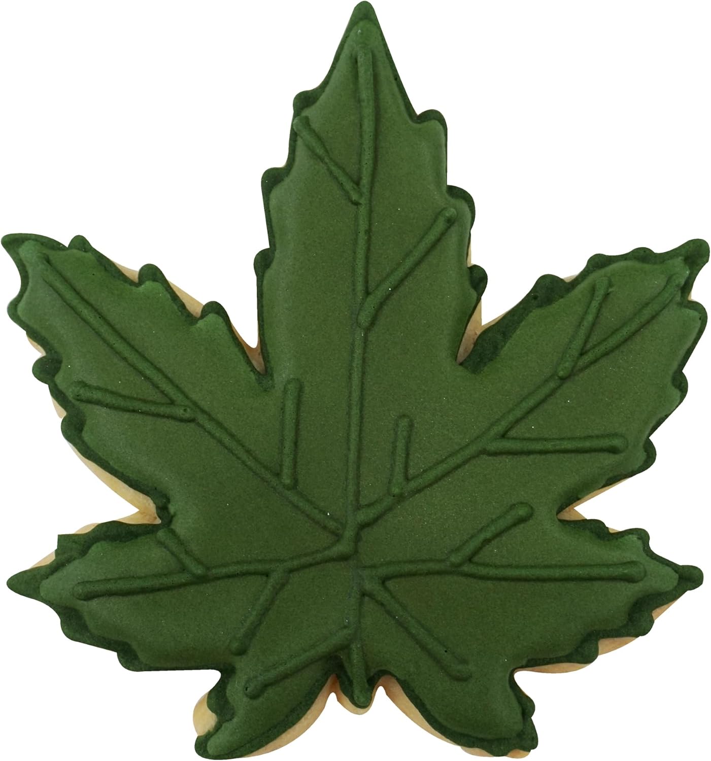 R M International Hemp Leaves Cookie Cutter Set Green