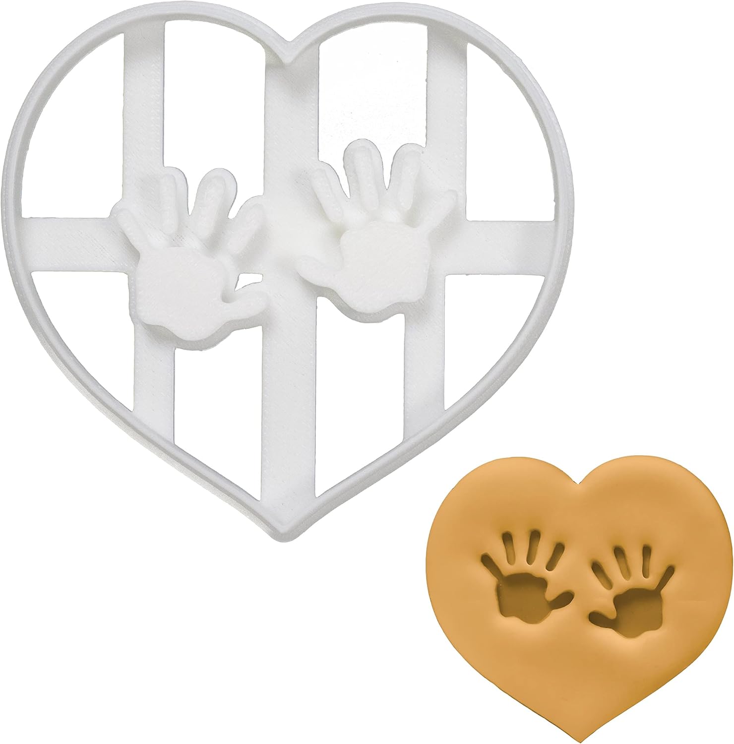Bakerlogy Baby Hand Prints Cookie Cutter 1 Piece