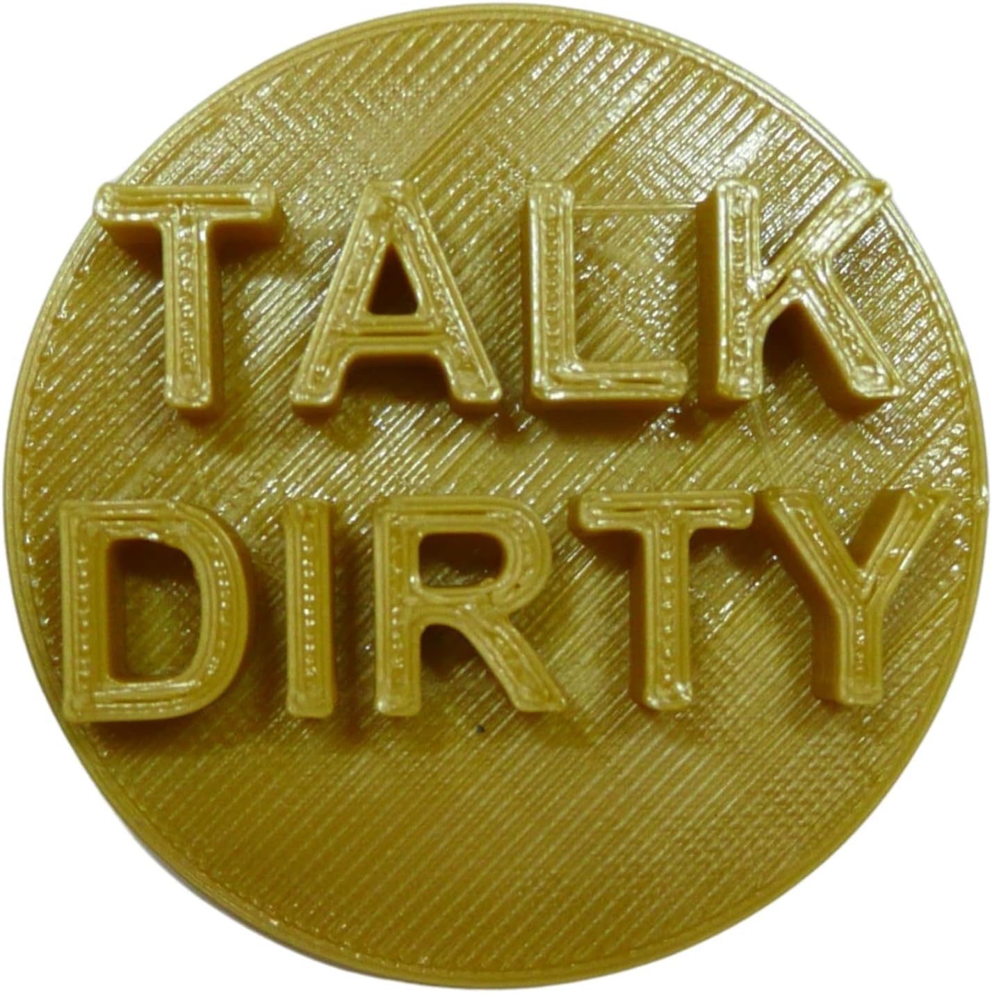 TALK DIRTY CANDY HEART Cookie Stamp Emboisser