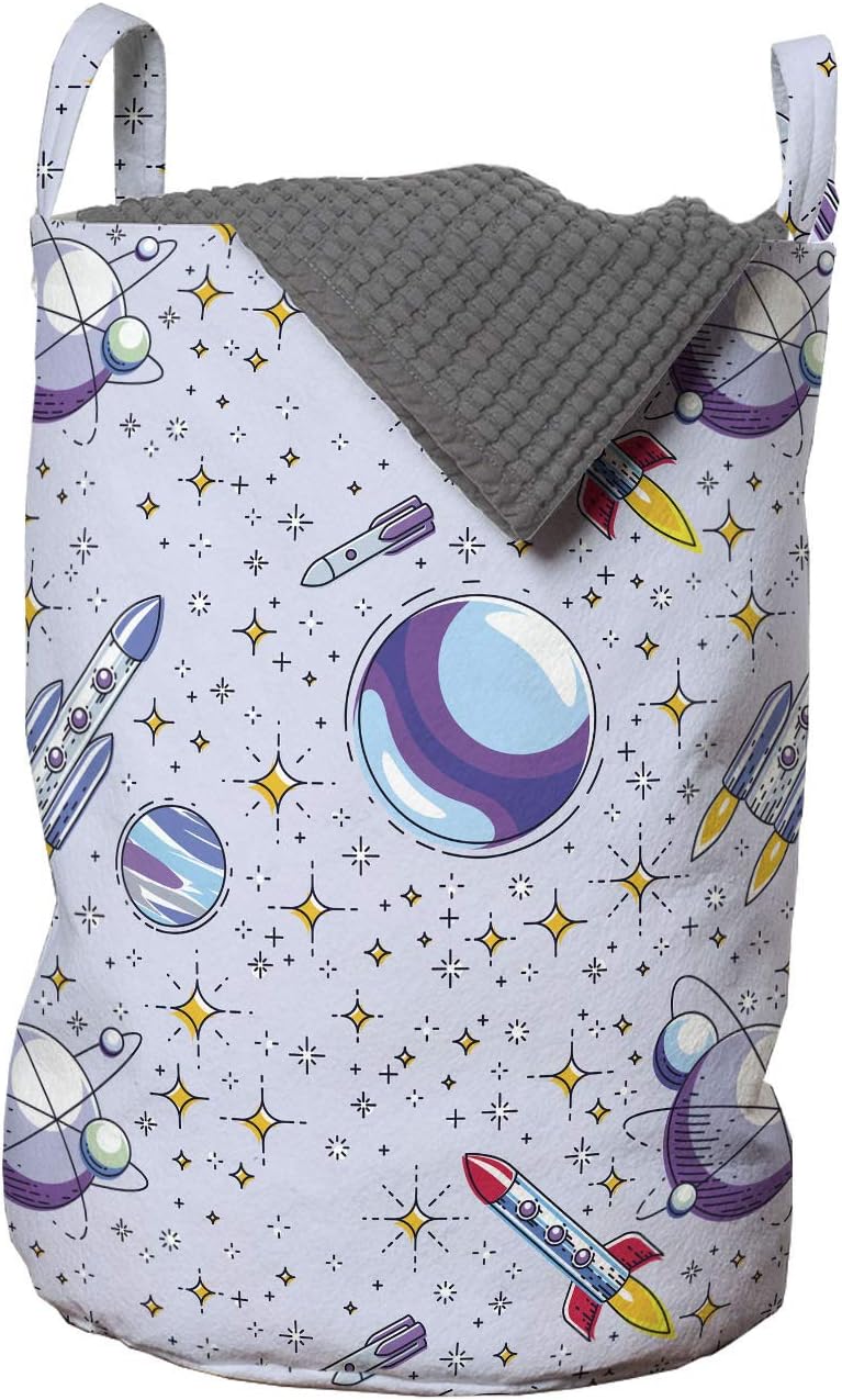 Ambesonne Outer Space Laundry Bag with Handles