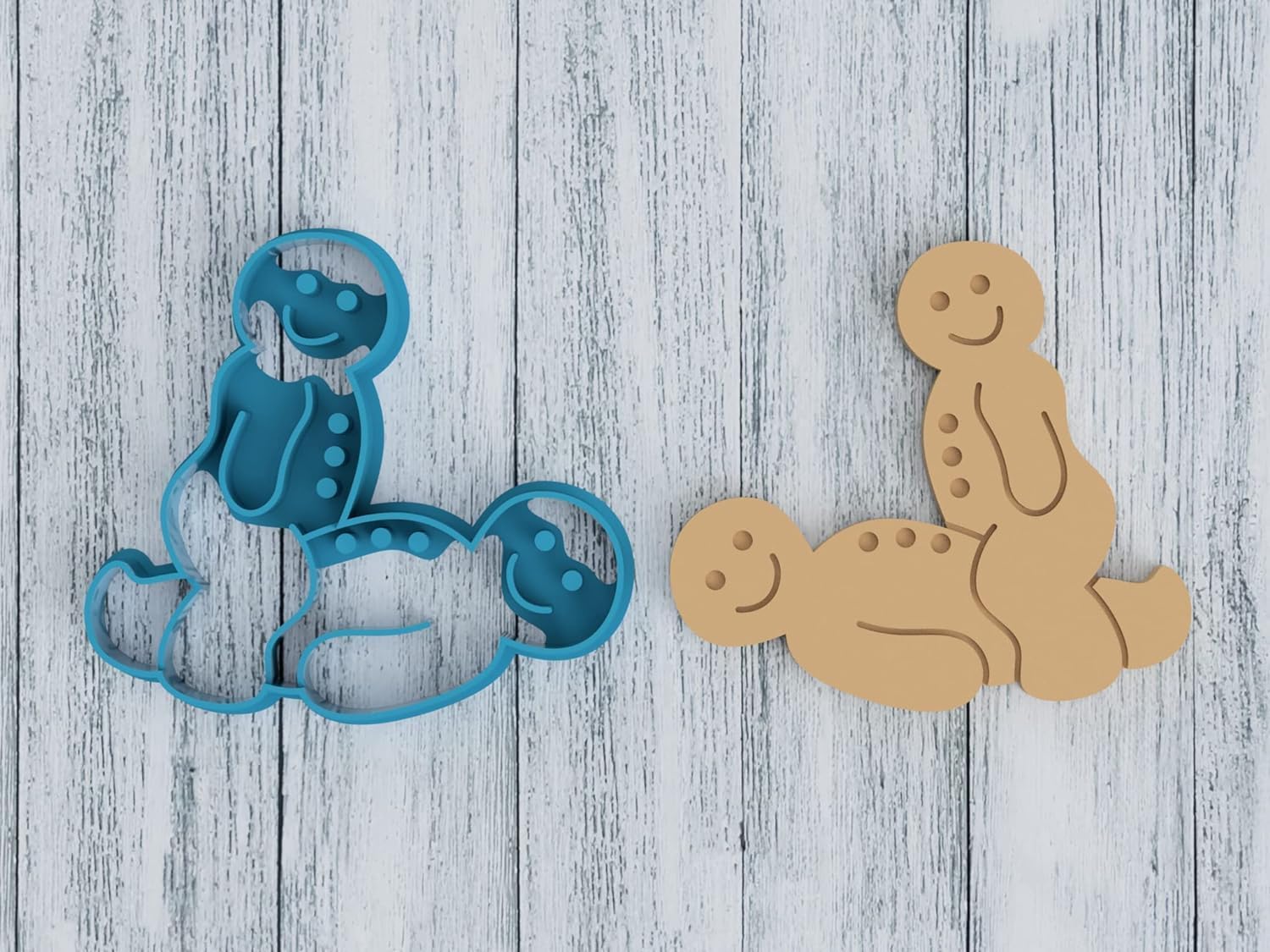Funny Adult Naughty Button Cowgirl Cookie Cutter