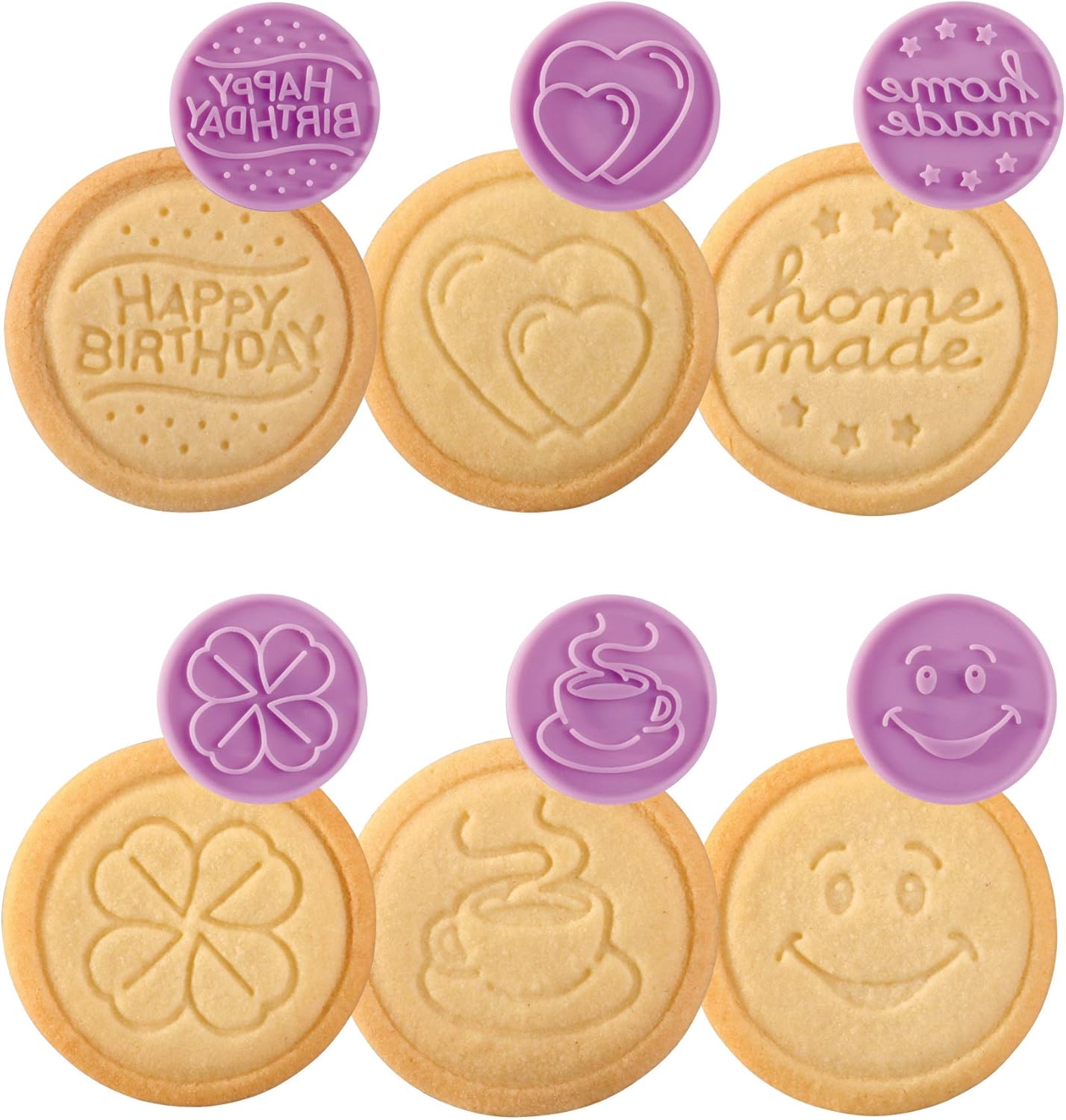 Tescoma Cookie Cutter Stamper Party Set