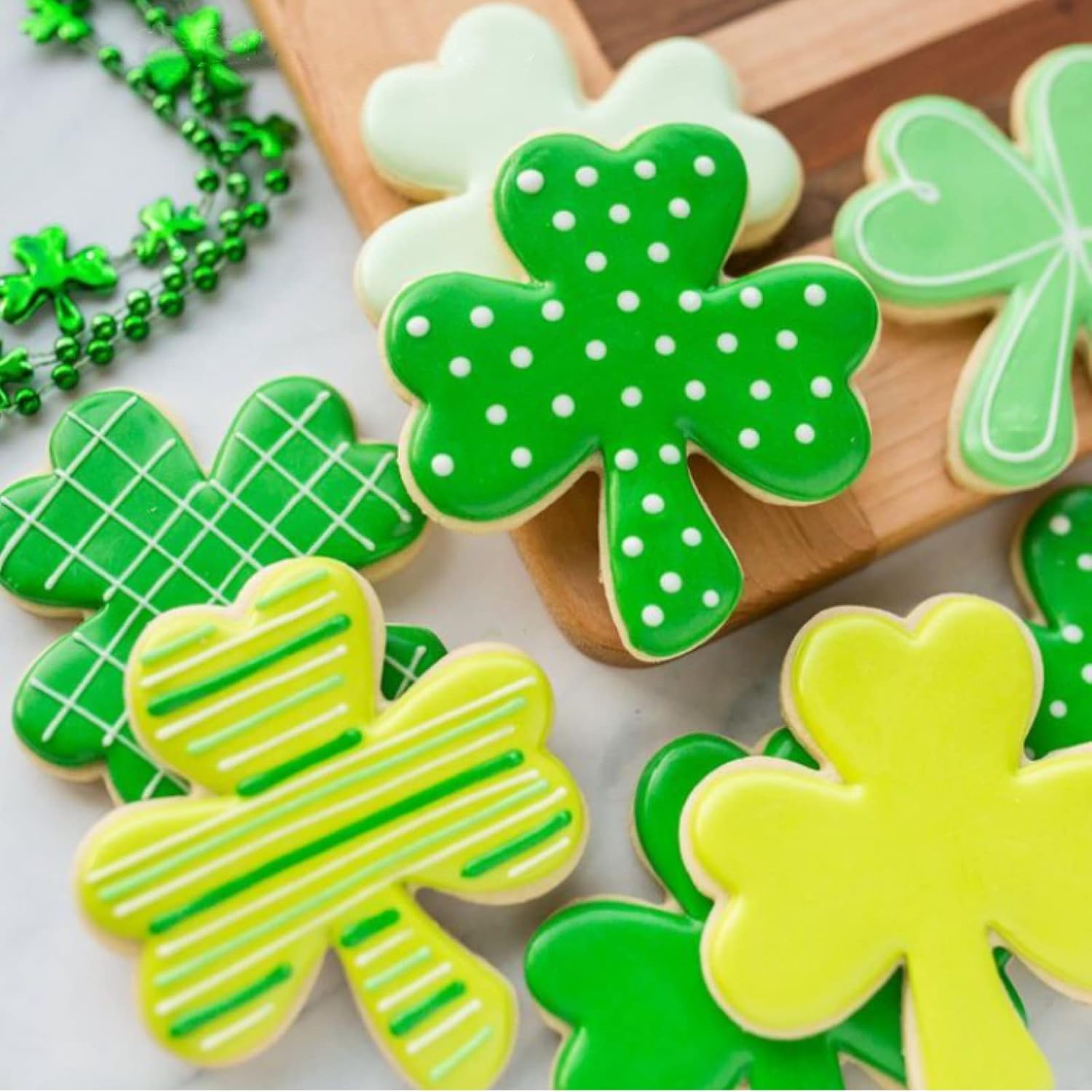JOB JOL Shamrock Cookie Cutters Set 5PCS