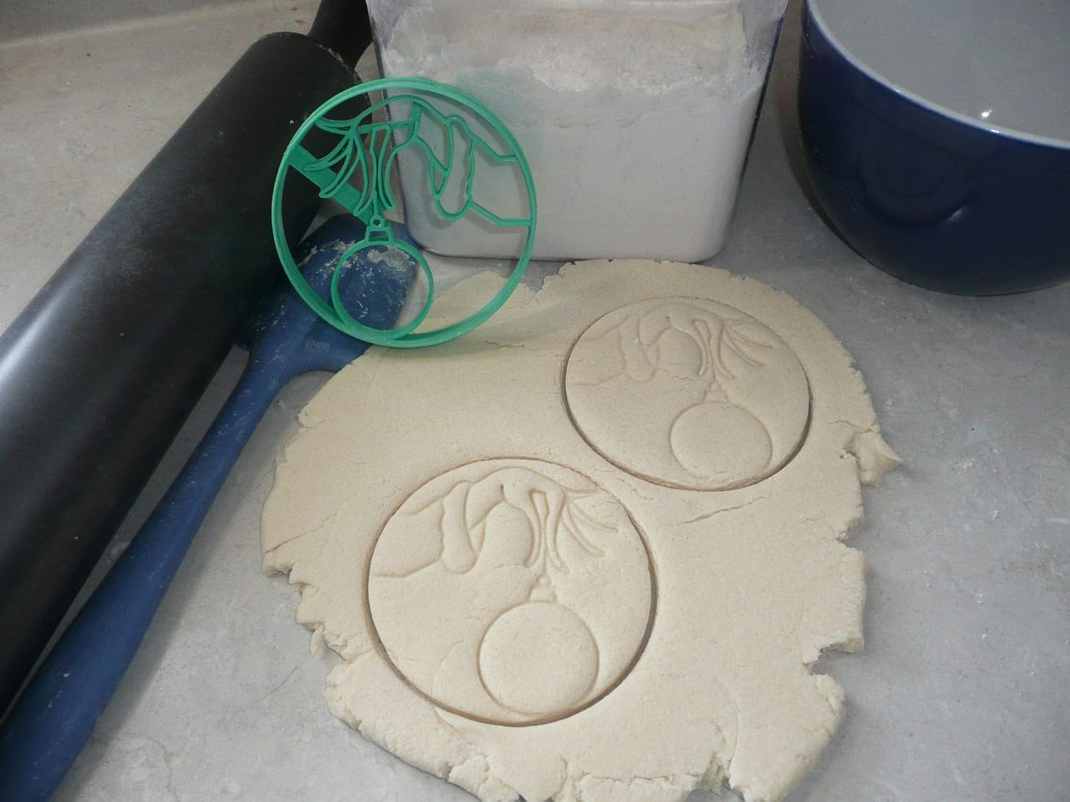 The Grinchy Hand Holding Christmas Ornament Cookie Cutter