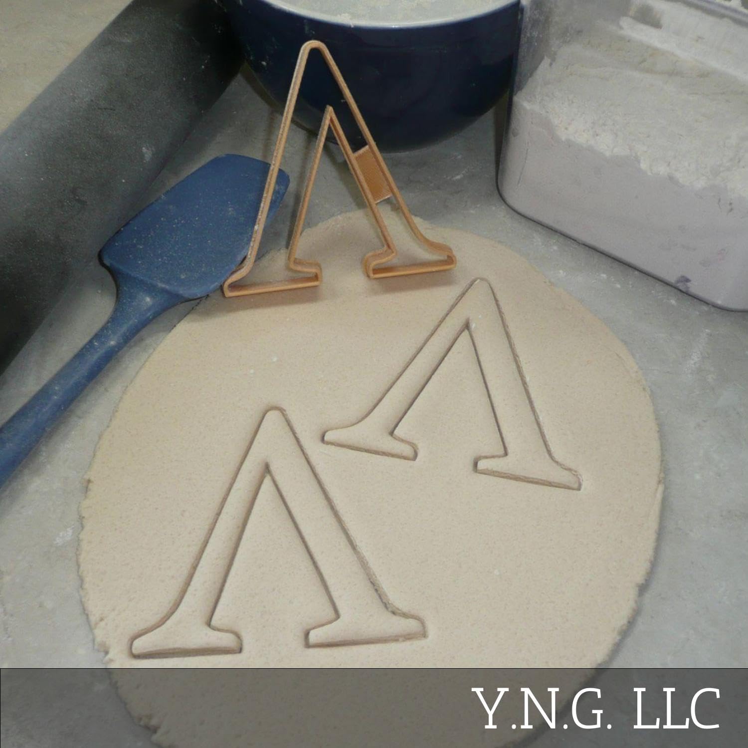 YNGLLC LAMBDA GREEK LETTER COOKIE CUTTER USA Made