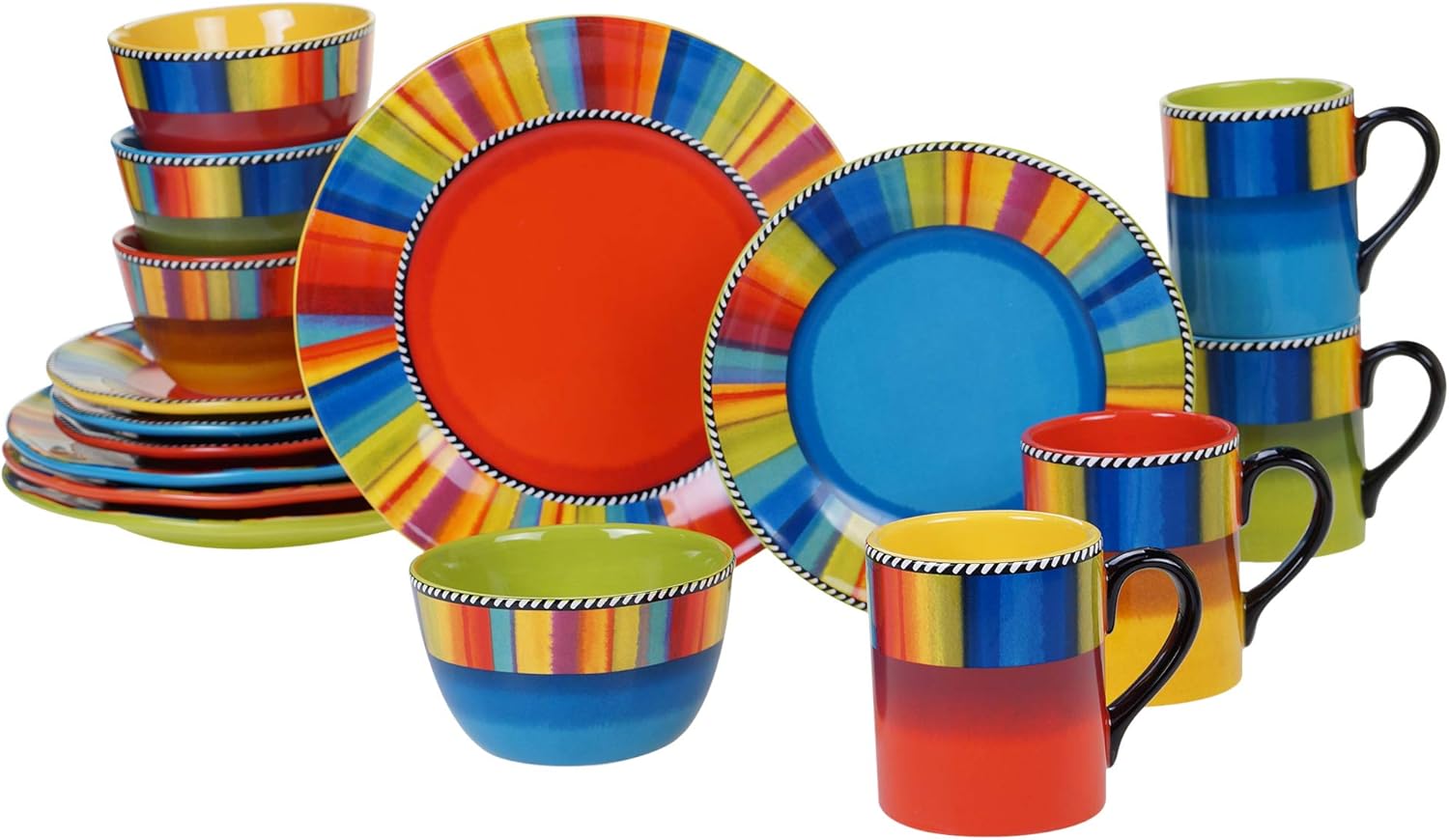 Certified International Sierra 16 Piece Dinnerware Set