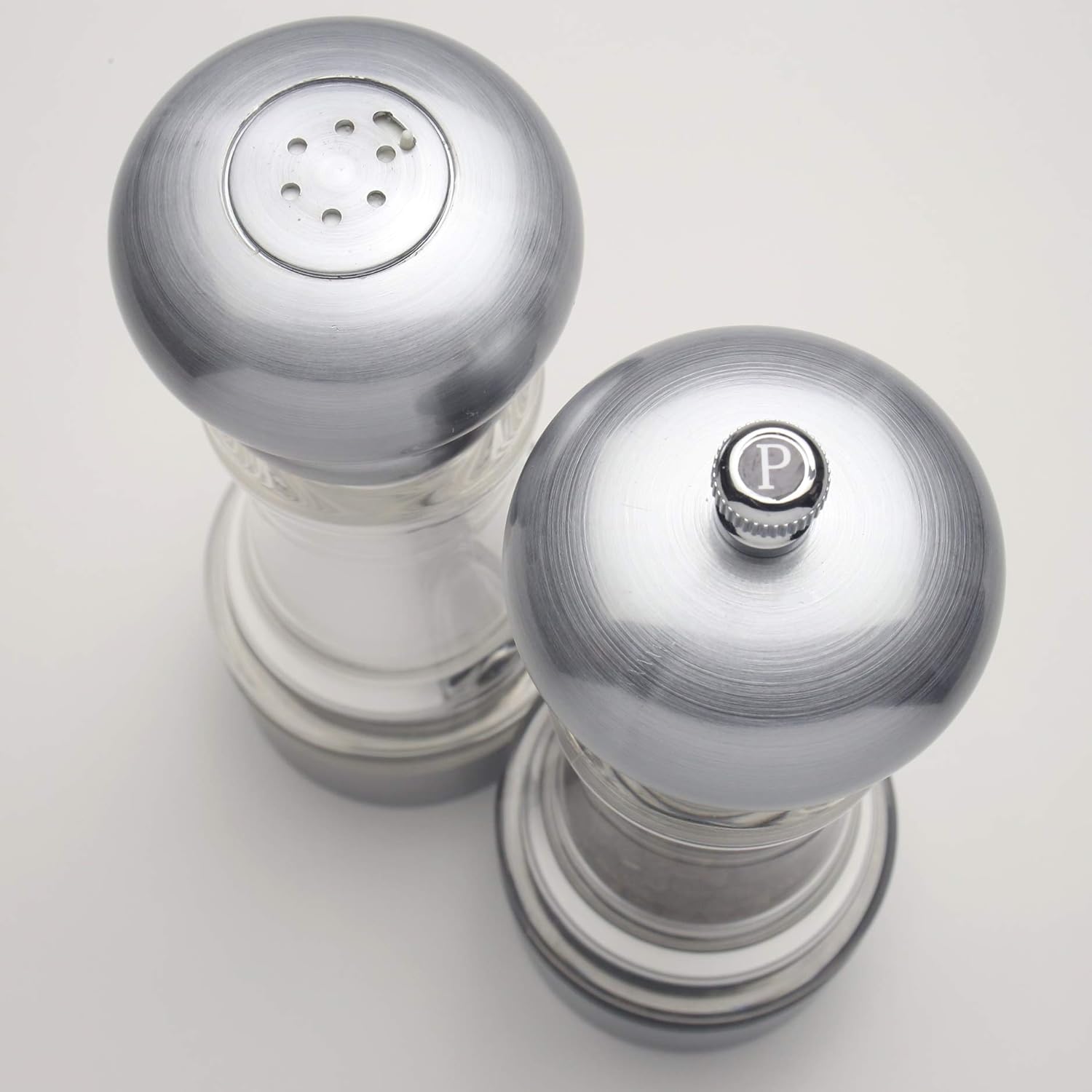 Chef Specialties 7 Inch Lehigh Pepper Mill and Salt Shaker Set