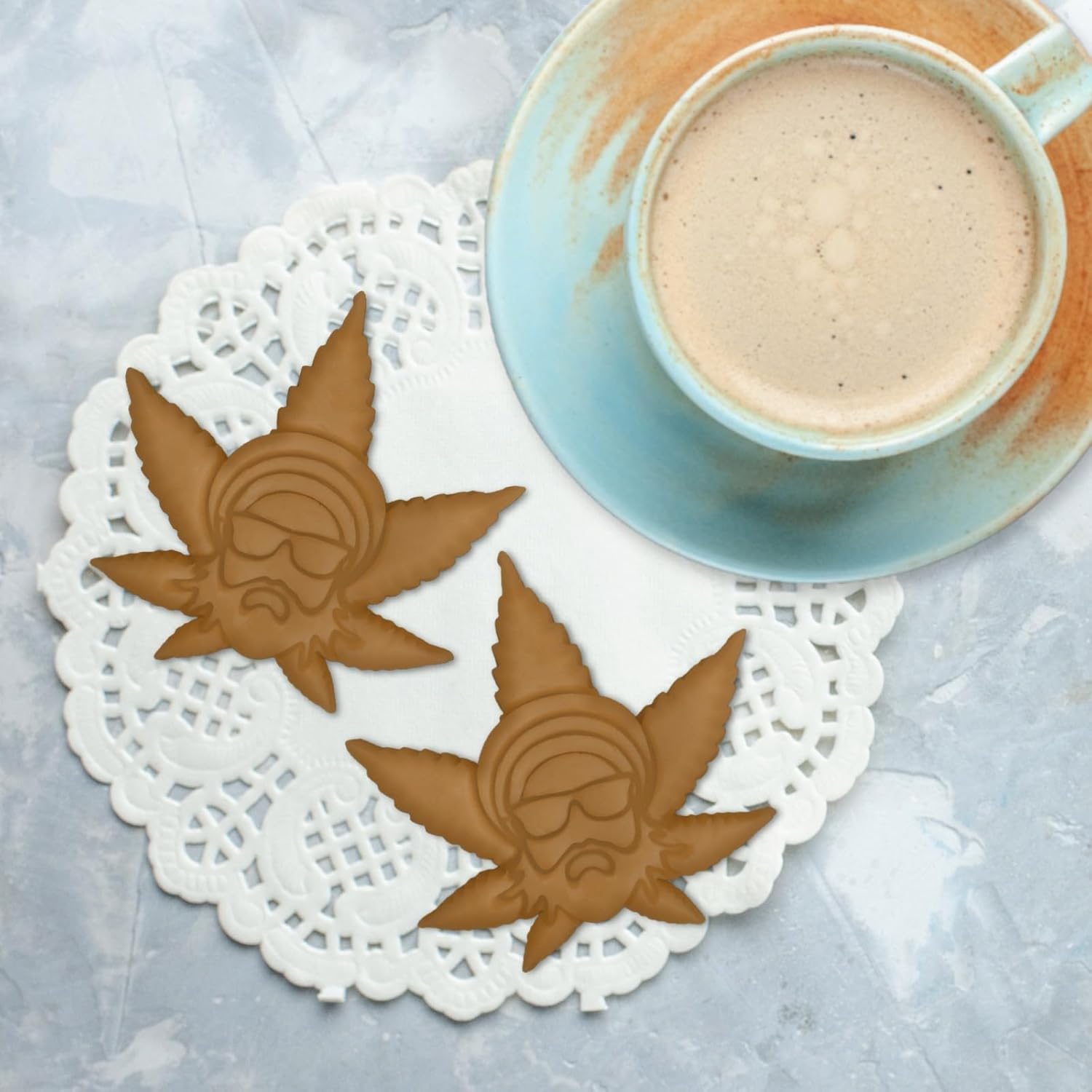 Moose Goods Marijuana Cookie Cutters Set Of 3 Hemp Weed Shaped