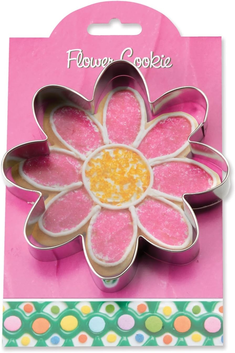 Ann Clark Flower Cookie Cutter 45 with Recipe Card Made in USA