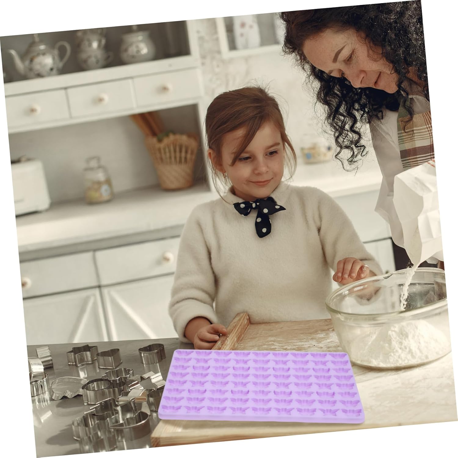 Zerodeko Butterfly Silicone Baking Mold 72 Cavities 1