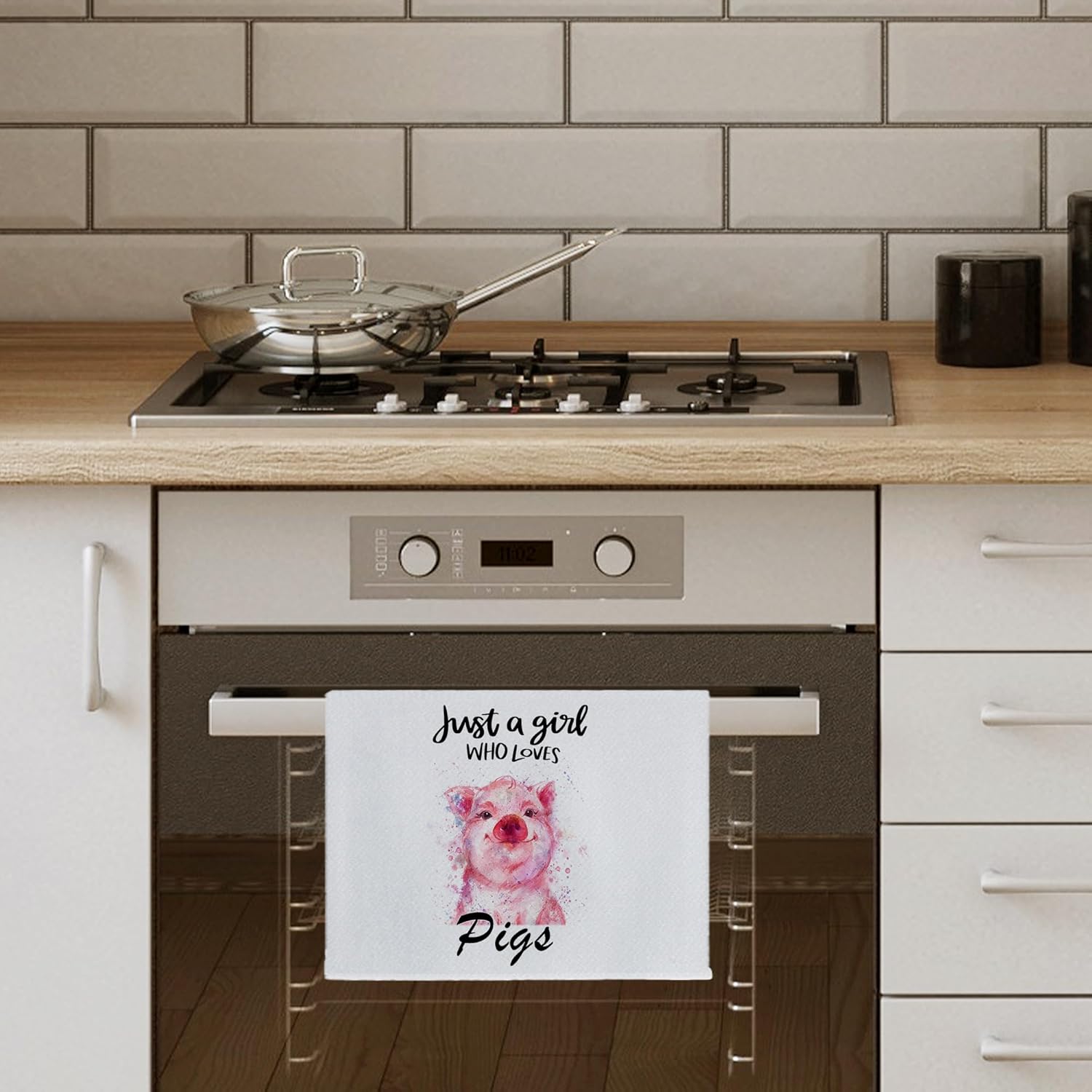Pig Kitchen Towels for Pig Lovers Farmhouse Decor