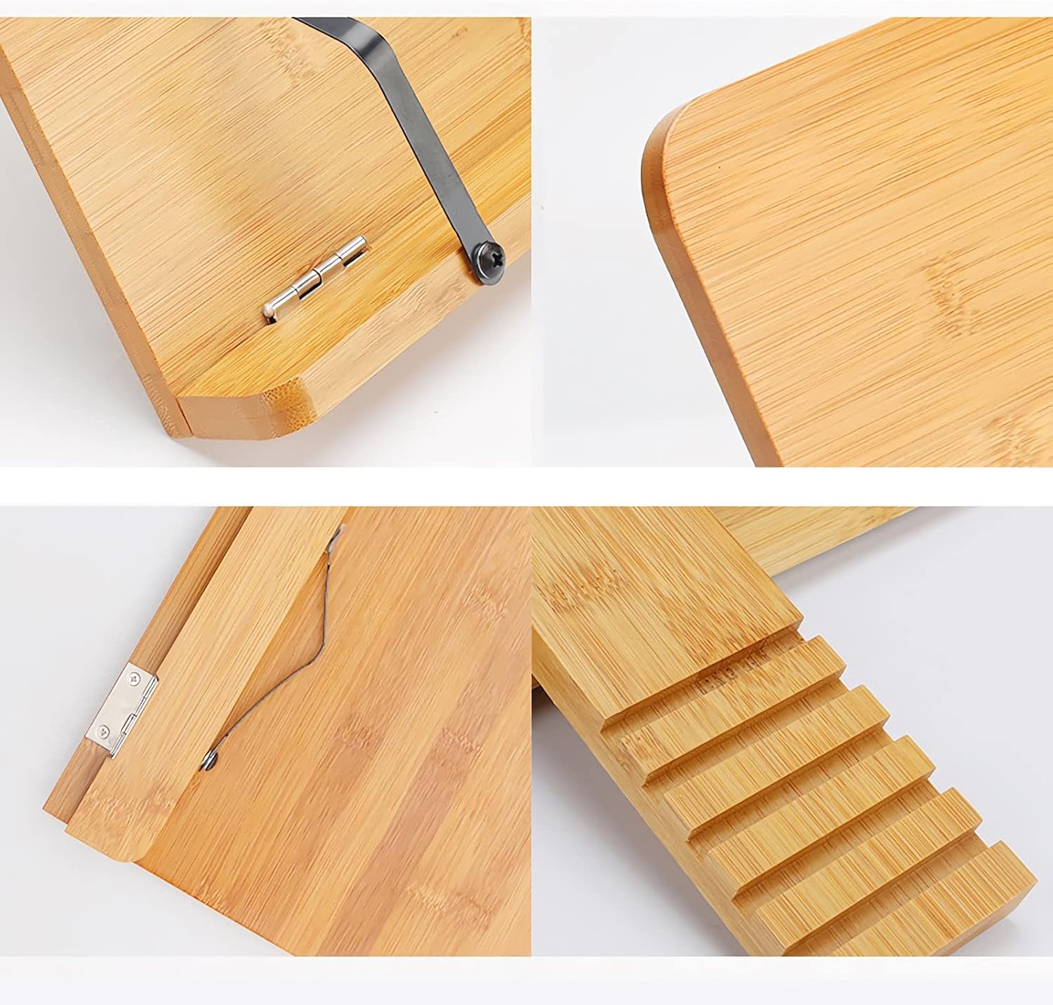 Yuidaaavzz Foldable Book Stand for Desk and Kitchen 1