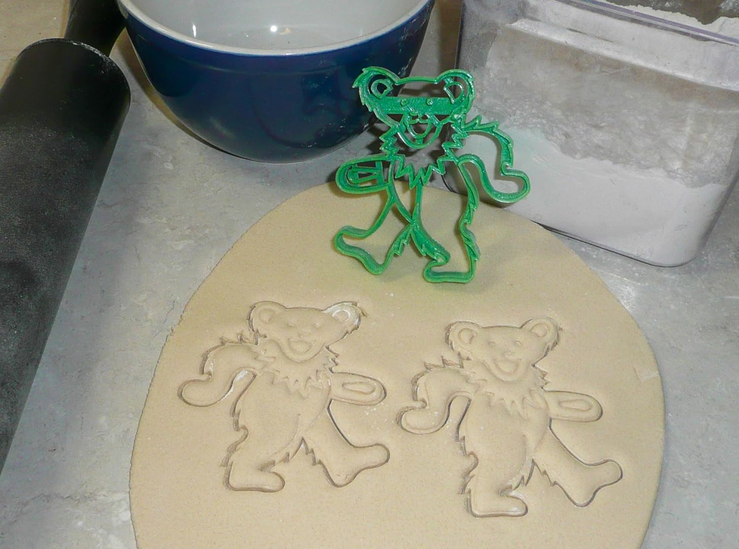 Dancing Teddy Bear Cookie Cutter Made in USA