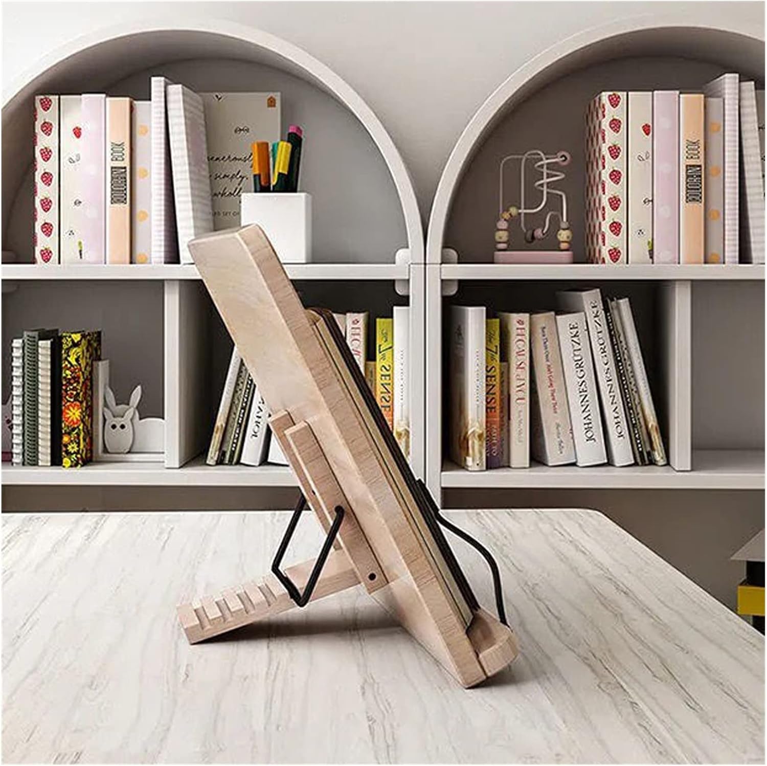 Adjustable Cookbook Stand for Home Office Kitchen