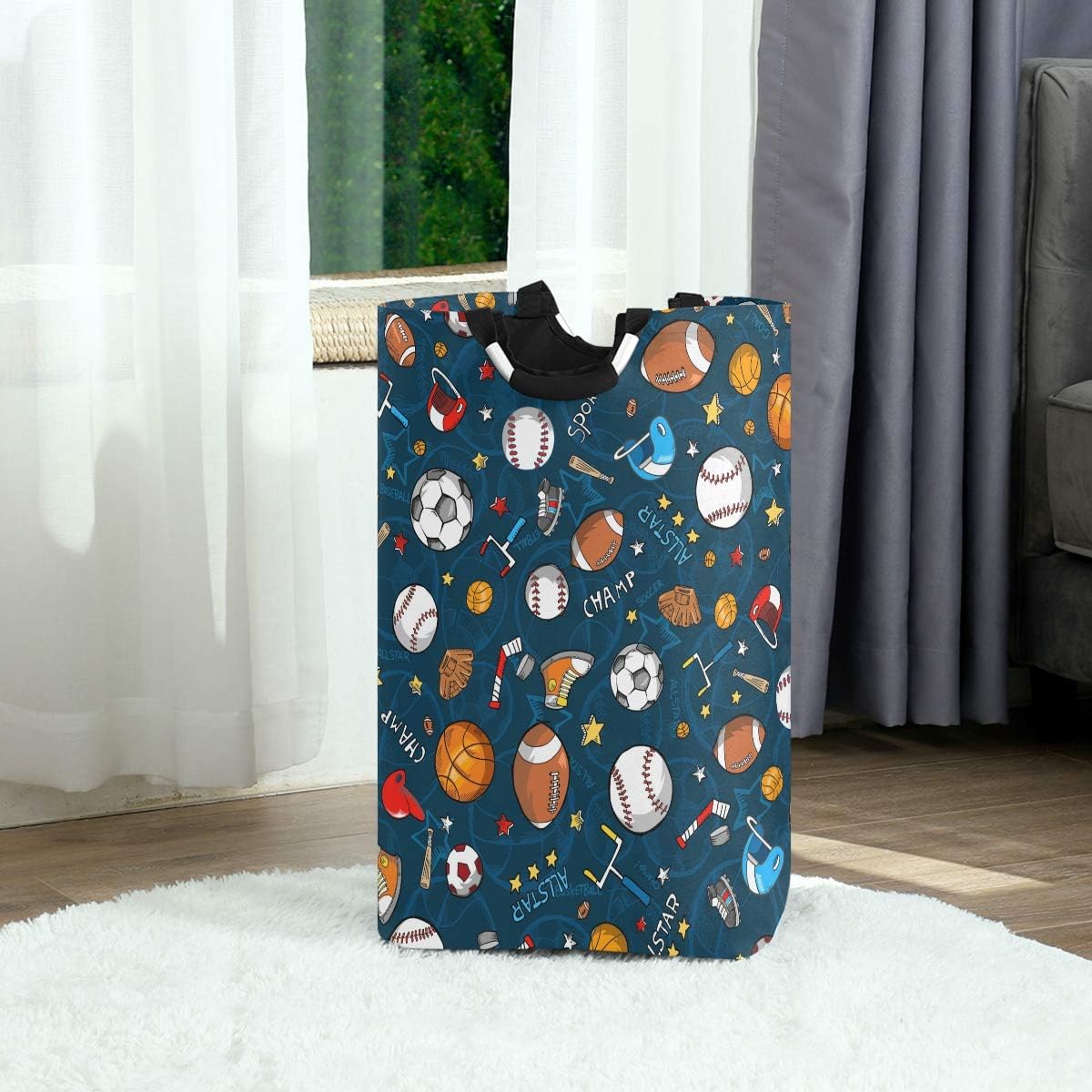 MOYYO Large Foldable Laundry Basket with Handles