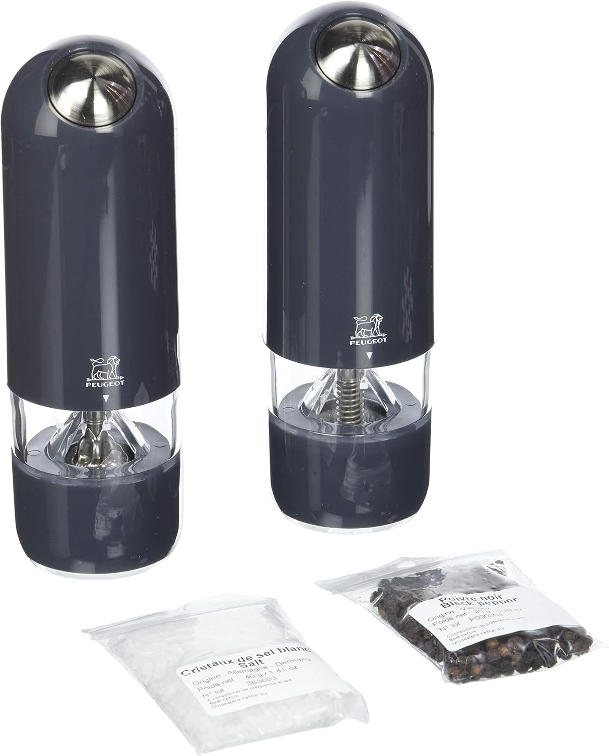 Peugeot Alaska Duo Electric Salt and Pepper Mill with Light